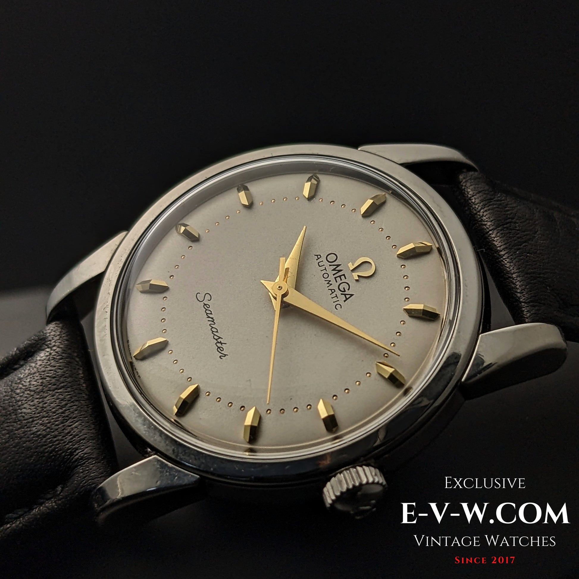 71 Years Old Vintage Omega Seamaster AUTOMATIC / Ref. 2846-1SC / Cal. 501 / Vintage 1954