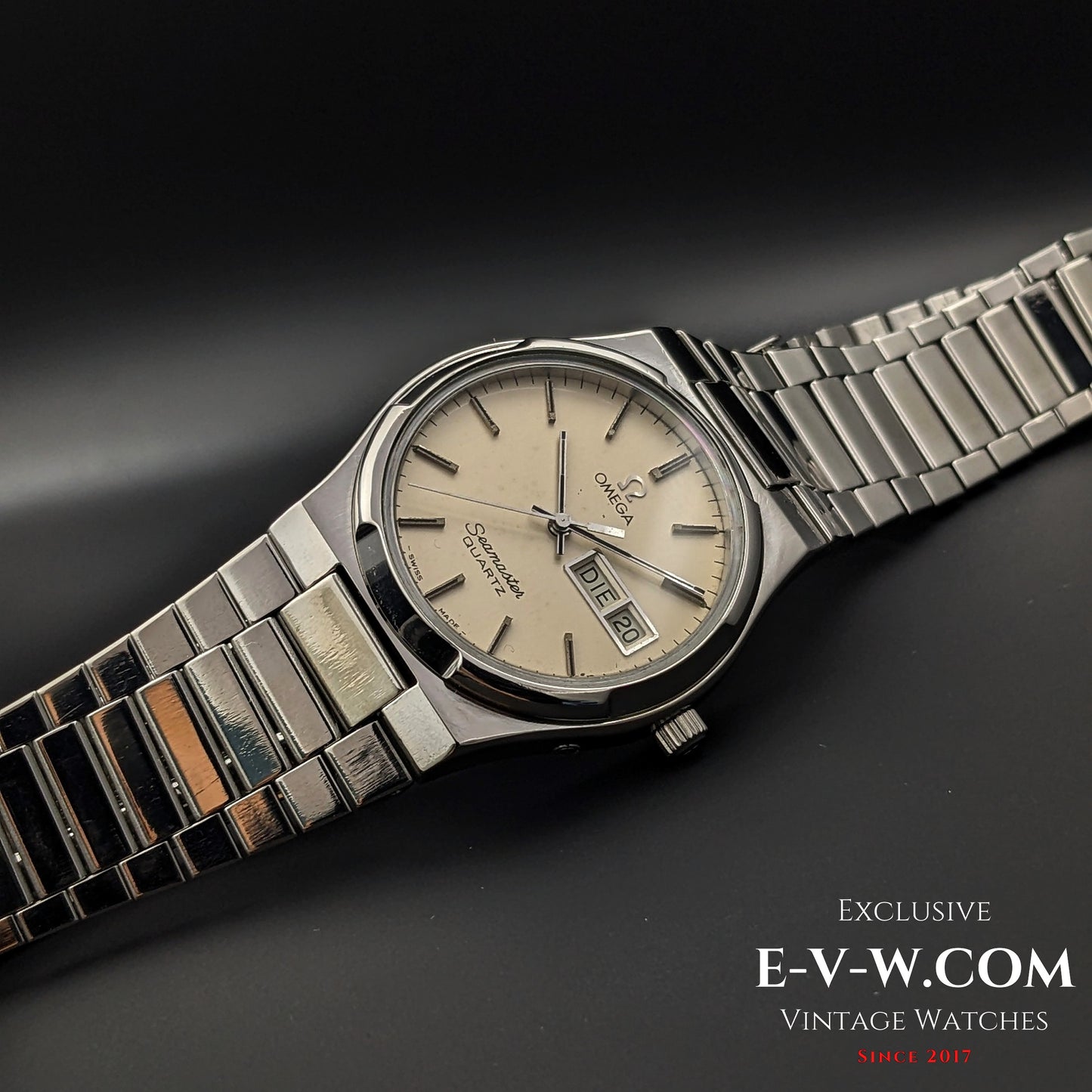 42 Years Old Vintage Omega Seamaster Quartz / Ref. 1960131 / Cal. 1345 / Vintage 1982