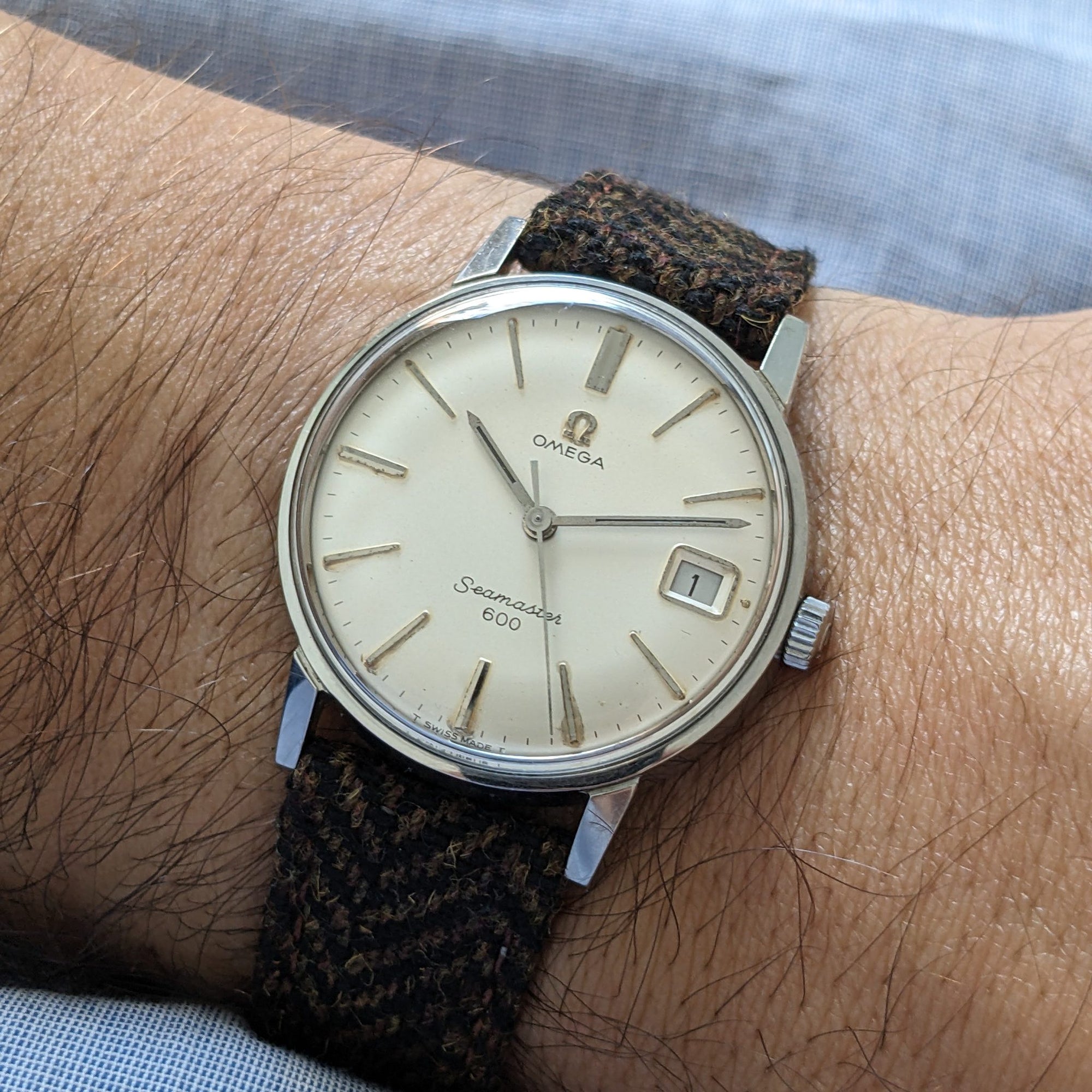 61 Years Old / Omega Seamaster 600 / Ref 136.011 / Vintage 1965 Watch / Cal 611 Movement / Serviced vintage watch