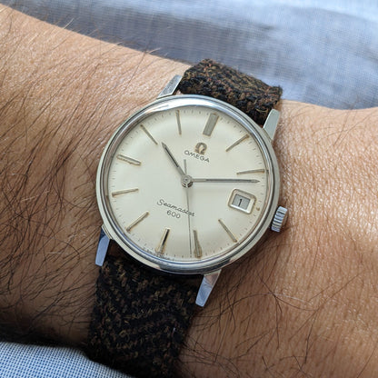 61 Years Old / Omega Seamaster 600 / Ref 136.011 / Vintage 1965 Watch / Cal 611 Movement / Serviced vintage watch