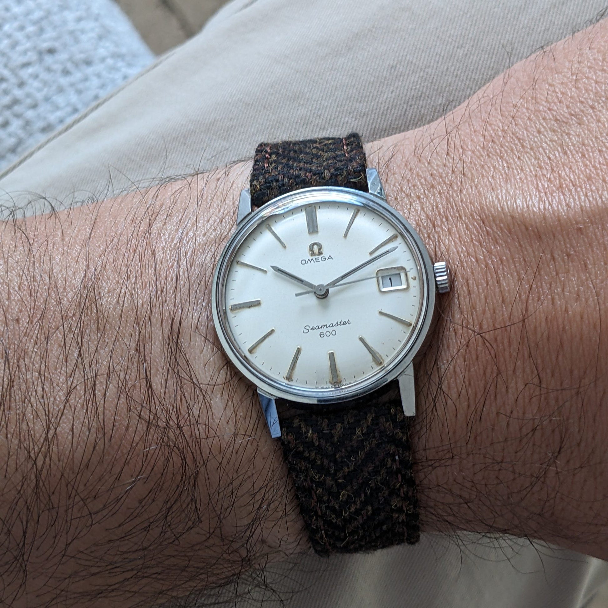 61 Years Old / Omega Seamaster 600 / Ref 136.011 / Vintage 1965 Watch / Cal 611 Movement / Serviced vintage watch