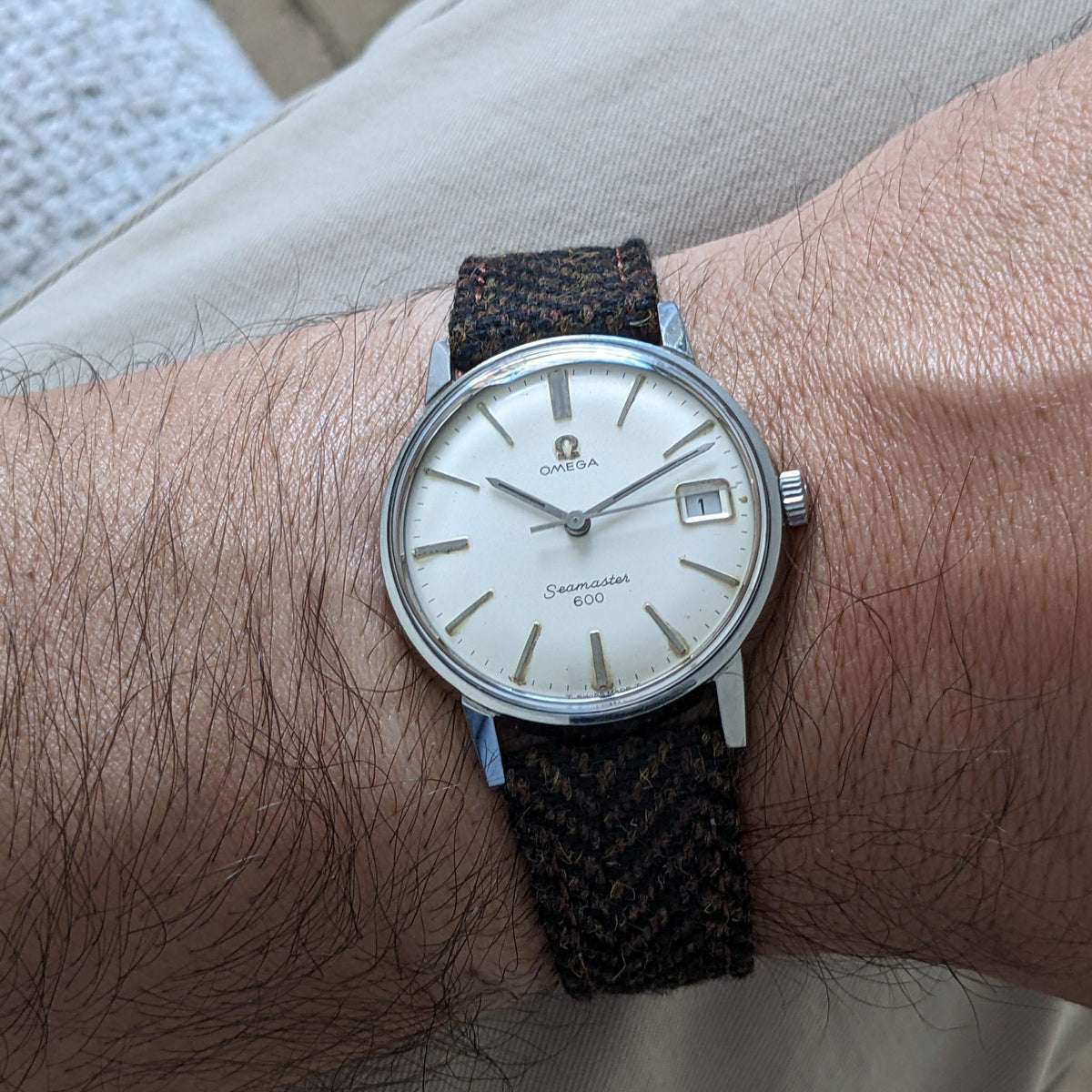 61 Years Old / Omega Seamaster 600 / Ref 136.011 / Vintage 1965 Watch / Cal 611 Movement / Serviced vintage watch