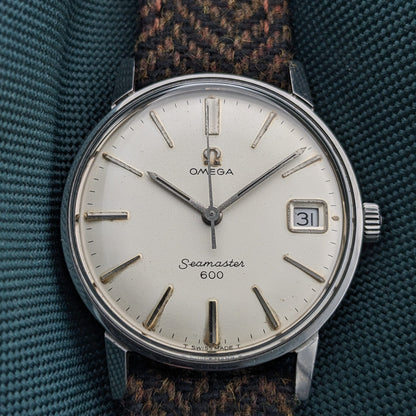 61 Years Old / Omega Seamaster 600 / Ref 136.011 / Vintage 1965 Watch / Cal 611 Movement / Serviced vintage watch