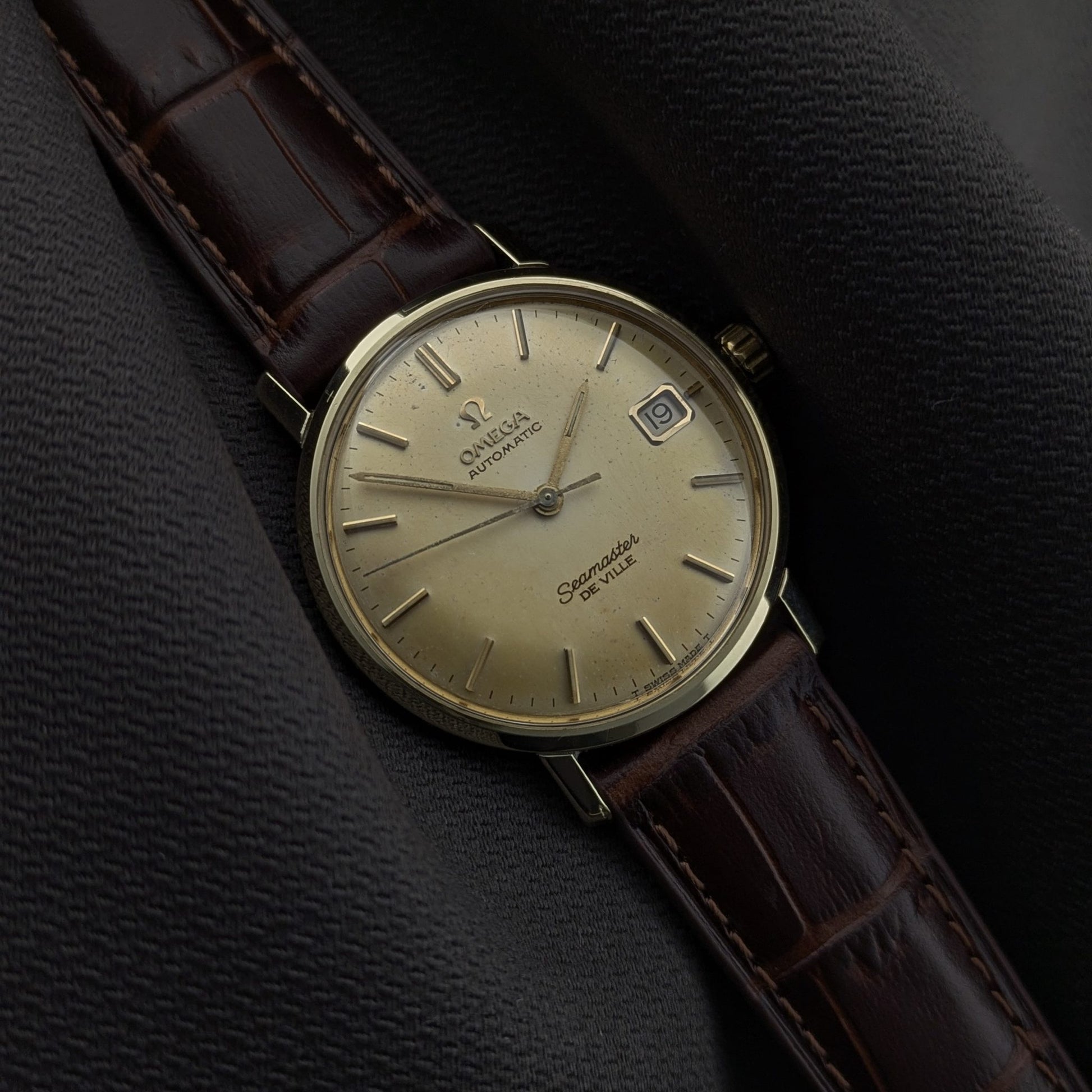 61 Years Old Omega Seamaster De Ville Automatic / Ref 166020 / Vintage 1965 Watch / Cal 562 Movement / Serviced vintage watch