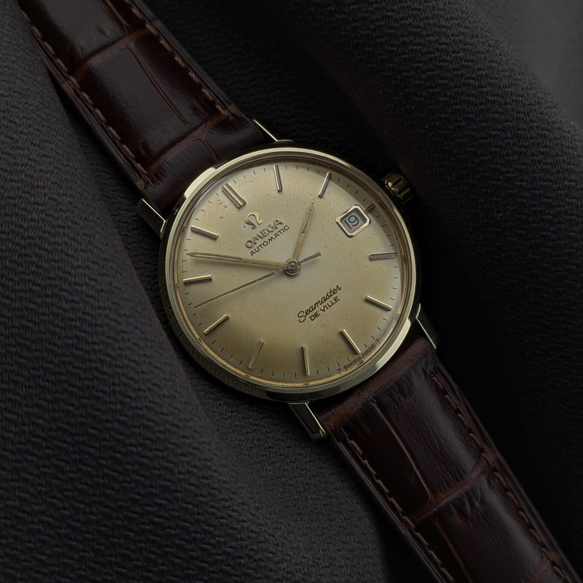 61 Years Old Omega Seamaster De Ville Automatic / Ref 166020 / Vintage 1965 Watch / Cal 562 Movement / Serviced vintage watch