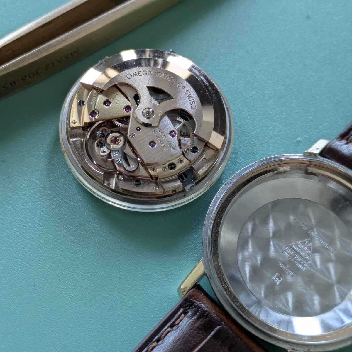 61 Years Old Omega Seamaster De Ville Automatic / Ref 166020 / Vintage 1965 Watch / Cal 562 Movement / Serviced vintage watch