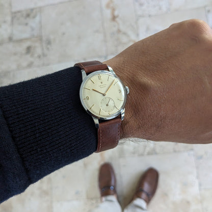 66 Years Old / Zenith Sporto / Vintage 1960 Watch / Cal 40 Movement / Serviced vintage watch