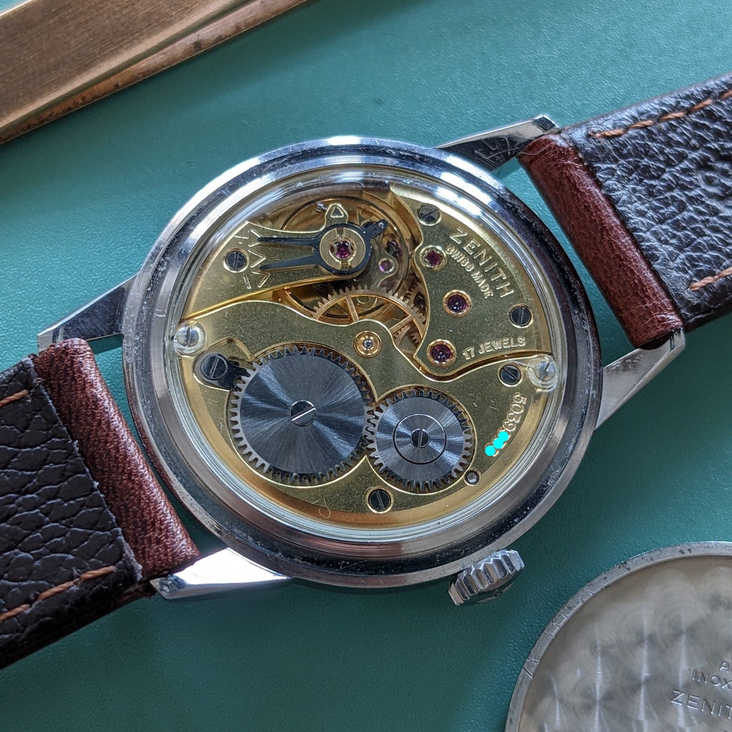 66 Years Old / Zenith Sporto / Vintage 1960 Watch / Cal 40 Movement / Serviced vintage watch