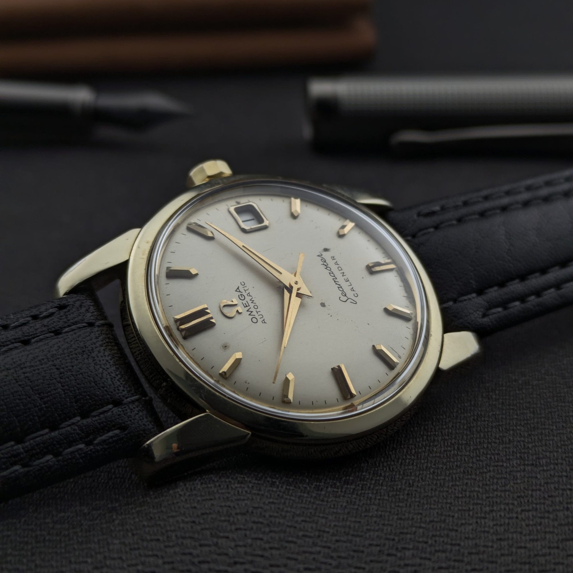 67 Years Old / Omega Seamaster Calendar / Ref 2849 11 SC / Vintage 1959 Watch / Cal 503 Movement / Serviced vintage watch