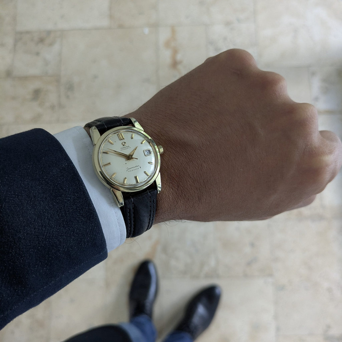 67 Years Old / Omega Seamaster Calendar / Ref 2849 11 SC / Vintage 1959 Watch / Cal 503 Movement / Serviced vintage watch