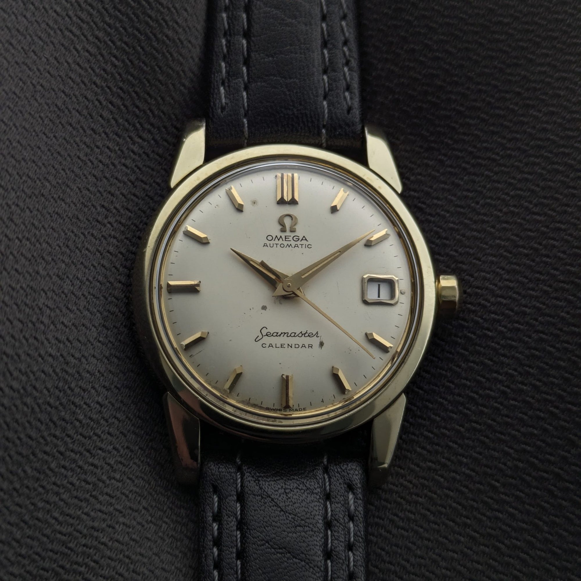 67 Years Old / Omega Seamaster Calendar / Ref 2849 11 SC / Vintage 1959 Watch / Cal 503 Movement / Serviced vintage watch