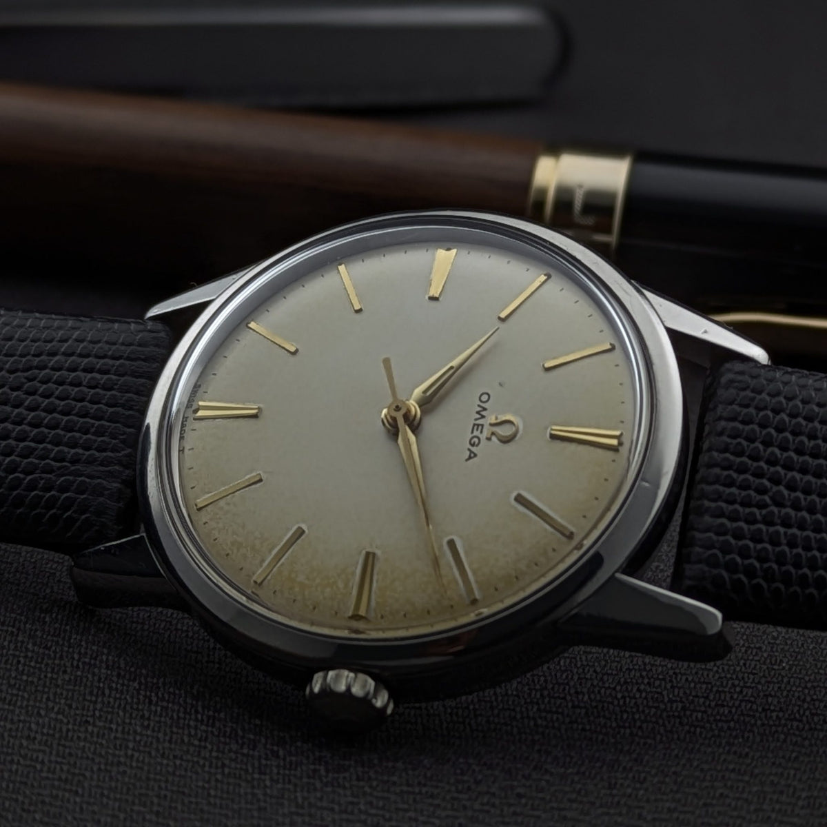 67 Years Old / Omega Seamaster / Ref 14390-4 SC / Vintage 1959 Watch / Cal 285 Movement / Serviced dial
