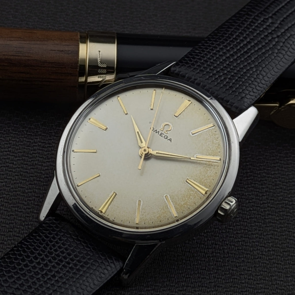 67 Years Old / Omega Seamaster / Ref 14390-4 SC / Vintage 1959 Watch / Cal 285 Movement / Serviced vintage watch