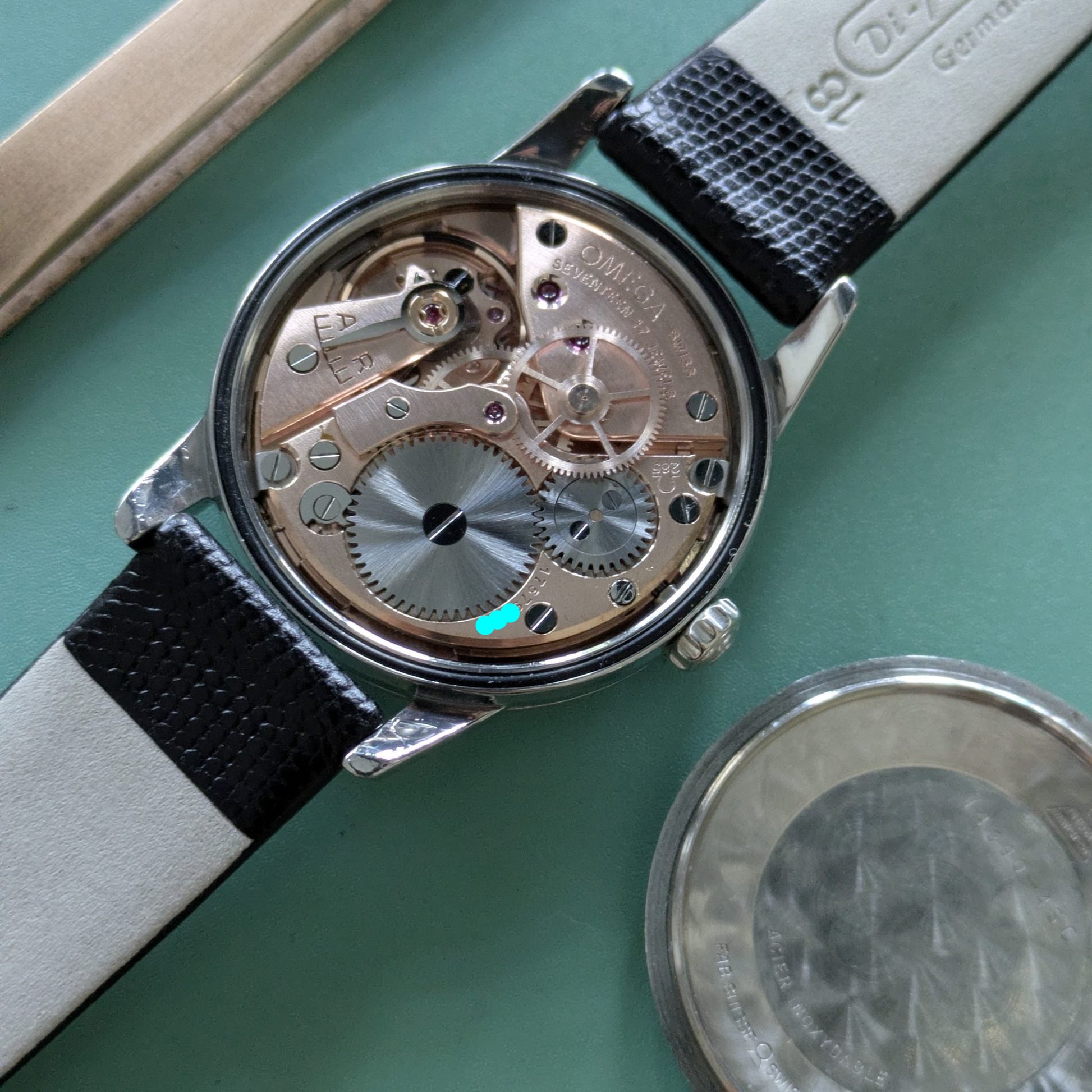 67 Years Old / Omega Seamaster / Ref 14390-4 SC / Vintage 1959 Watch / Cal 285 Movement / Serviced vintage watch