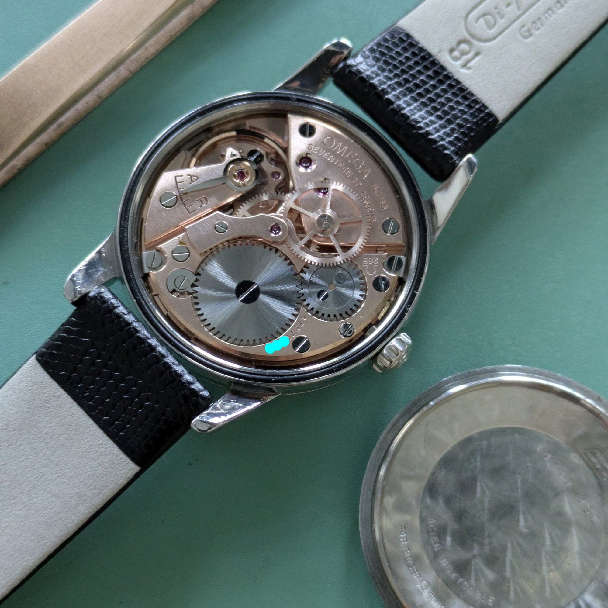 67 Years Old / Omega Seamaster / Ref 14390-4 SC / Vintage 1959 Watch / Cal 285 Movement / Serviced vintage watch