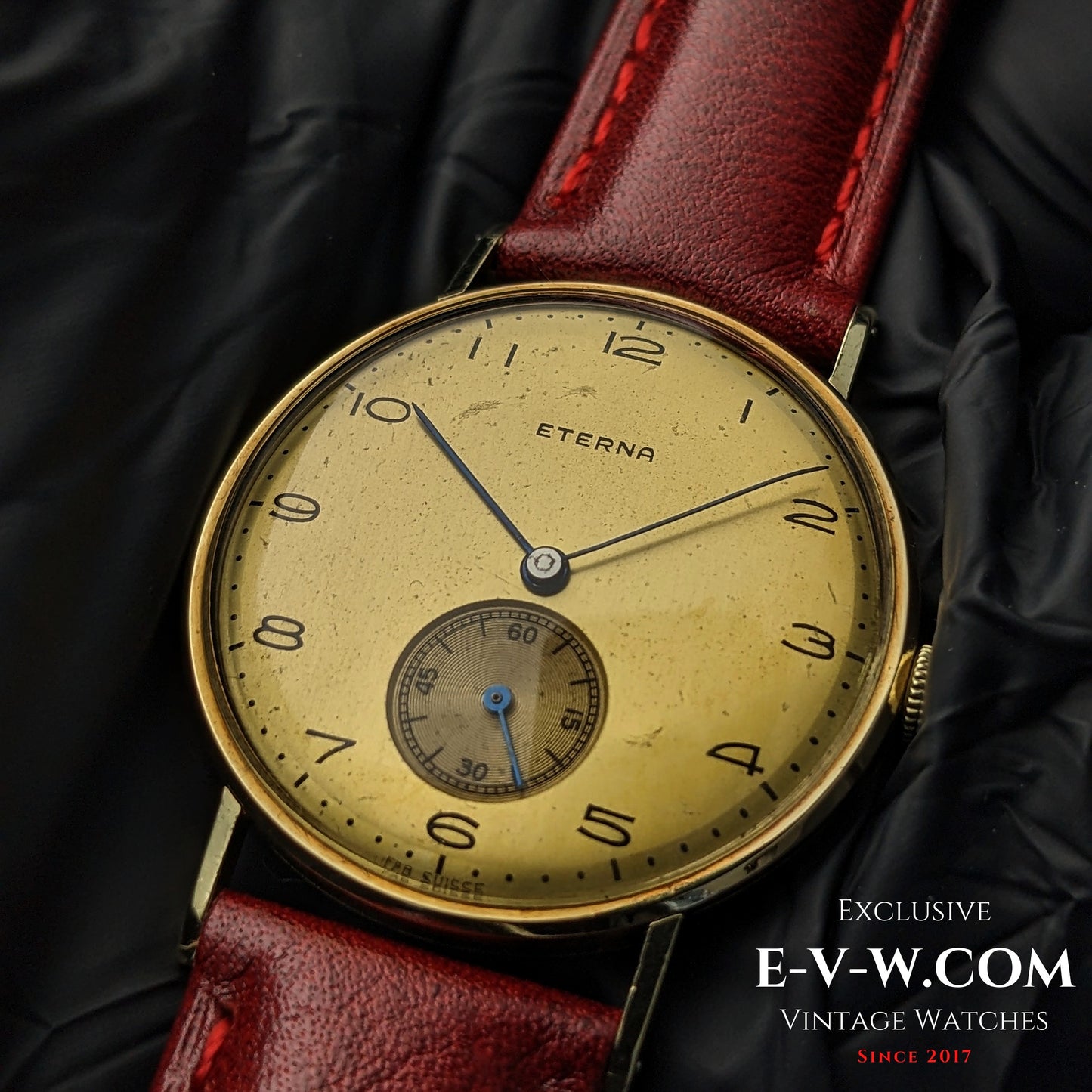 84 Years Old Vintage Eterna 14K Gold / WWII / Cal. 1020 / Vintage 1941