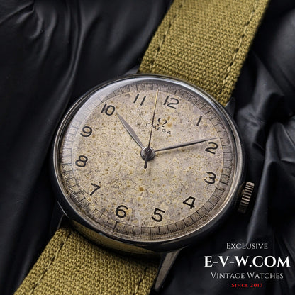 ~80 Years Old — Omega 30T2 WWII “Calatrava-Style” | Ref. 2349/3 | Cal. 30T2 SC | ~1944 | Serviced