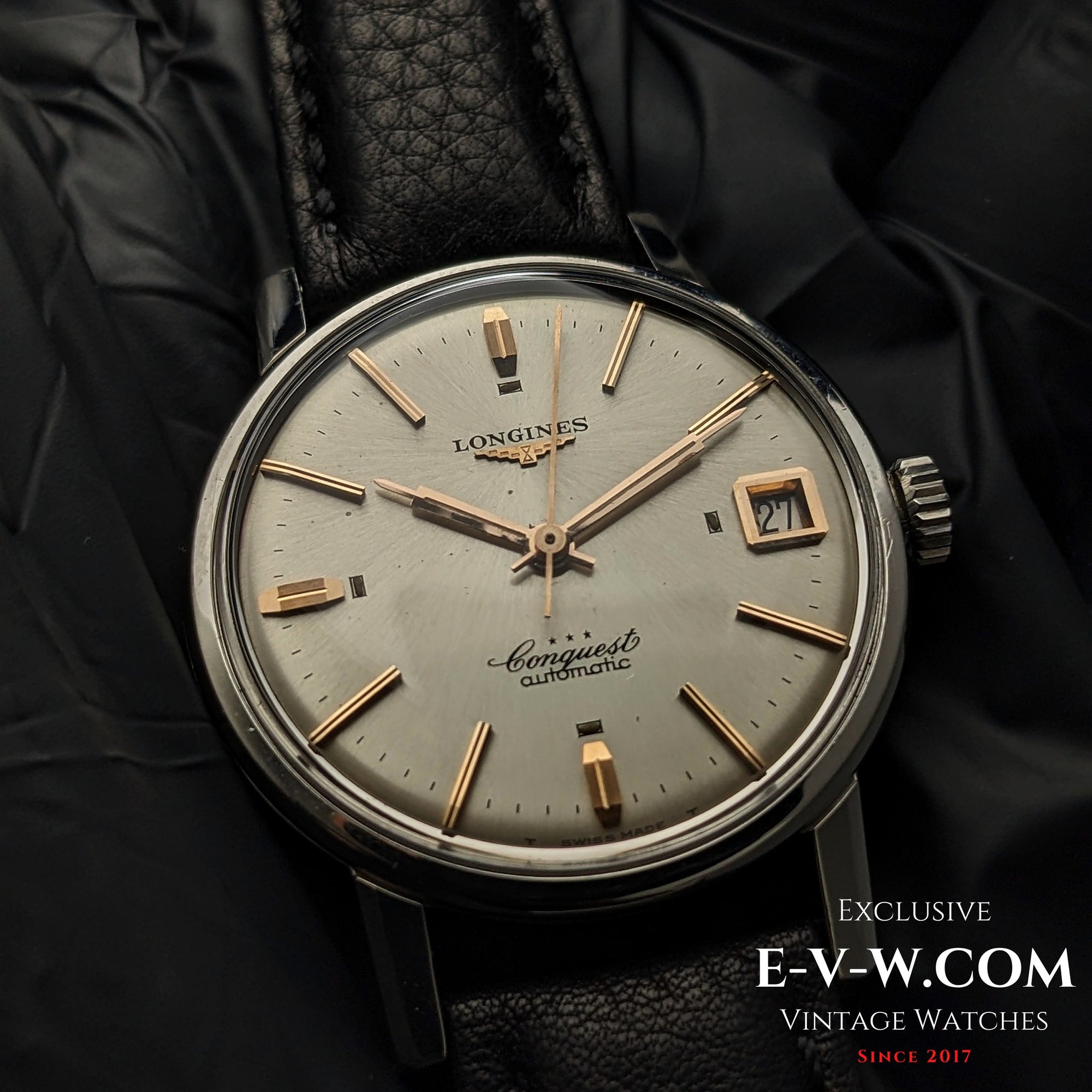 59 Years Old Vintage Longines Conquest Automatic / Ref. 9024 / Cal. 291 / Vintage 1966
