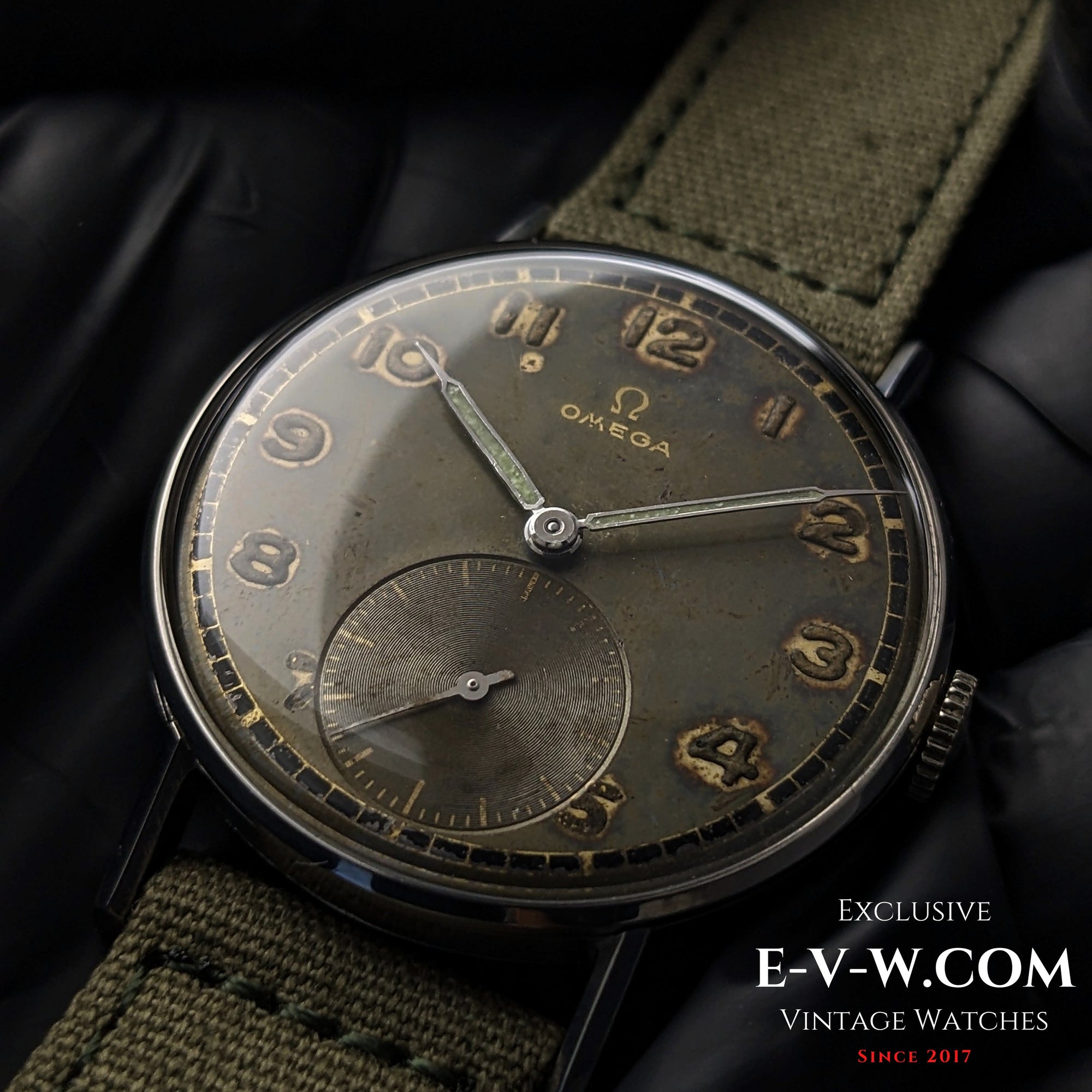 81 Jahre alte Omega aus dem Zweiten Weltkrieg | Ref. 2383/2 | Kal. 30T2 | Baujahr 1944 | Komplettservice