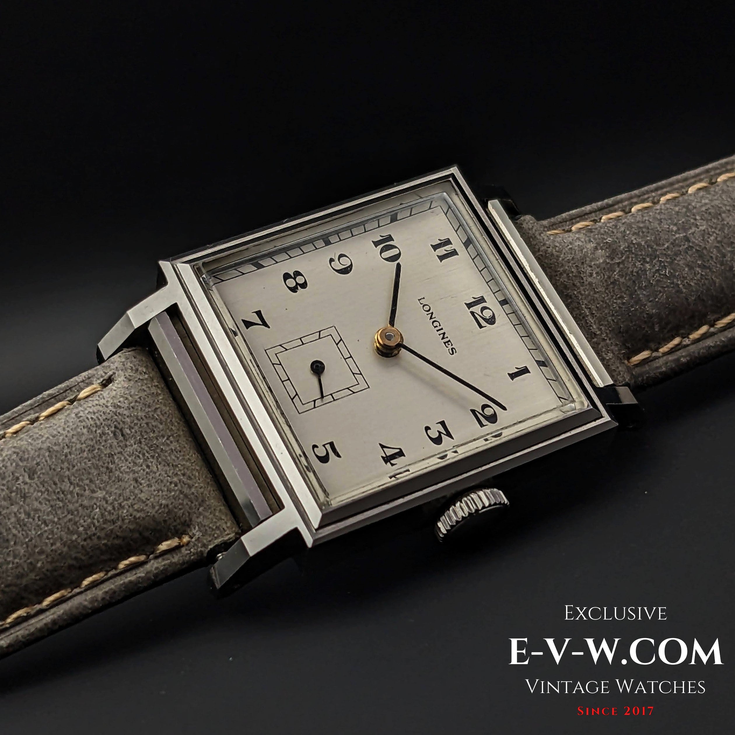 Vintage Longines Square Cal. 23Z Vintage 1940s Exclusive