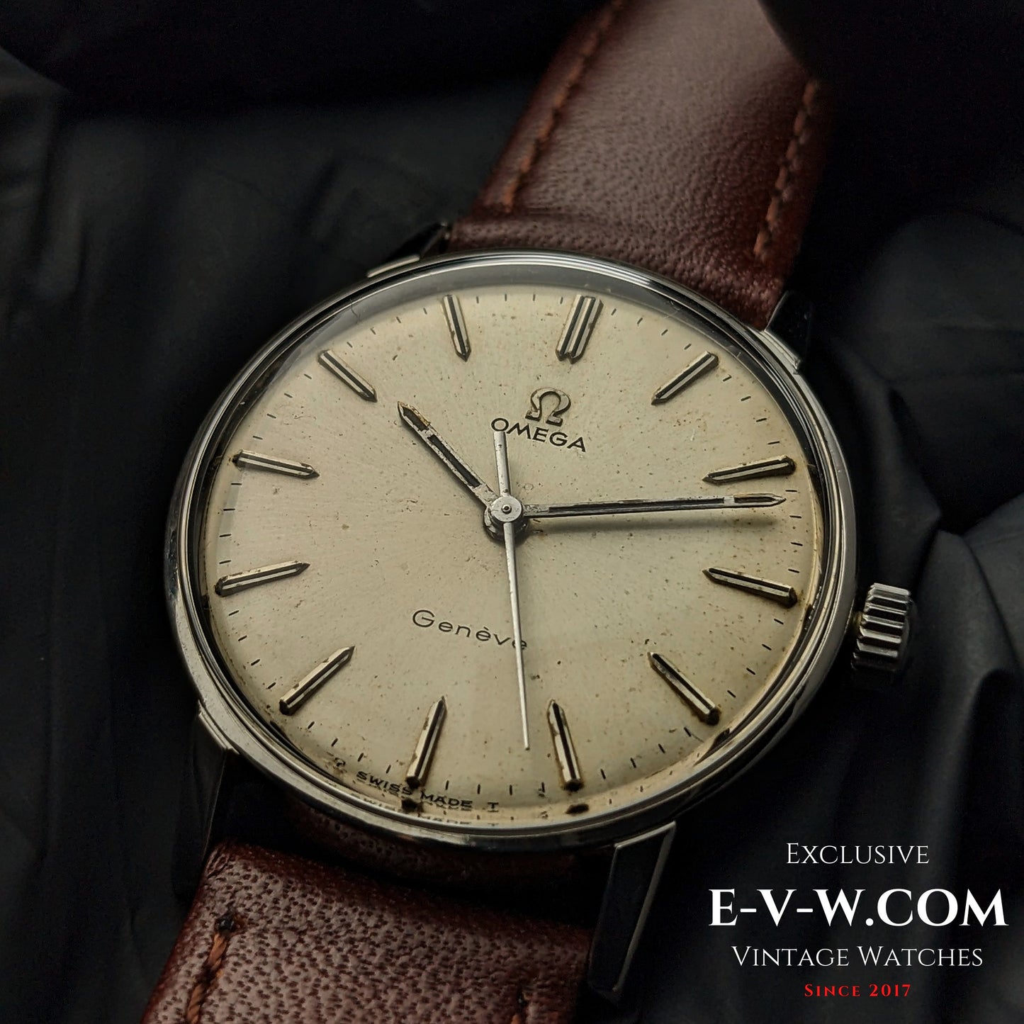 58 Years Old Vintage Omega Geneve Seamaster / ref. 135.011 / Cal. 601 / Vintage 1967