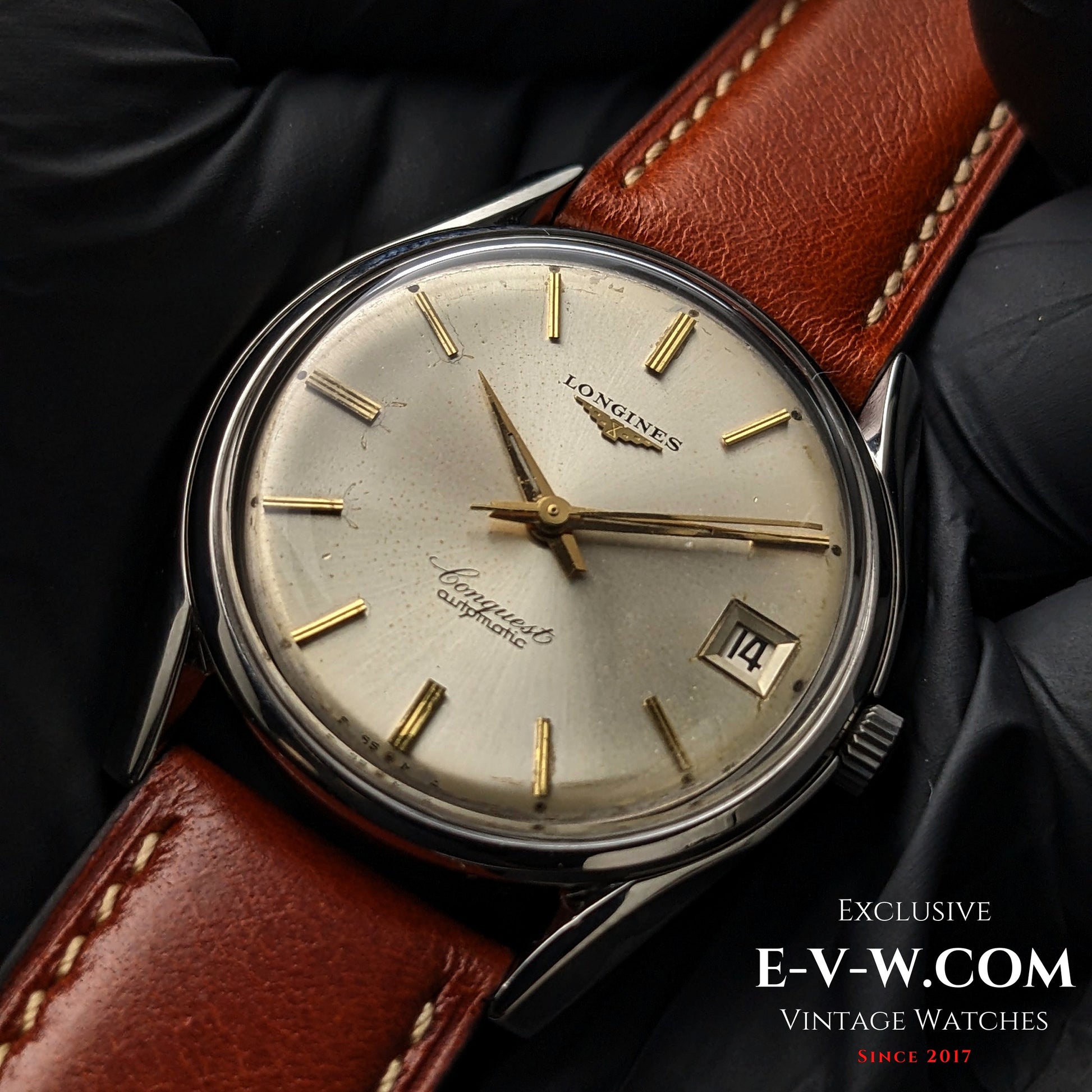 60 Years Old Vintage Longines Conquest Automatic / Ref. 7171 / Cal. 291 / Vintage 1965