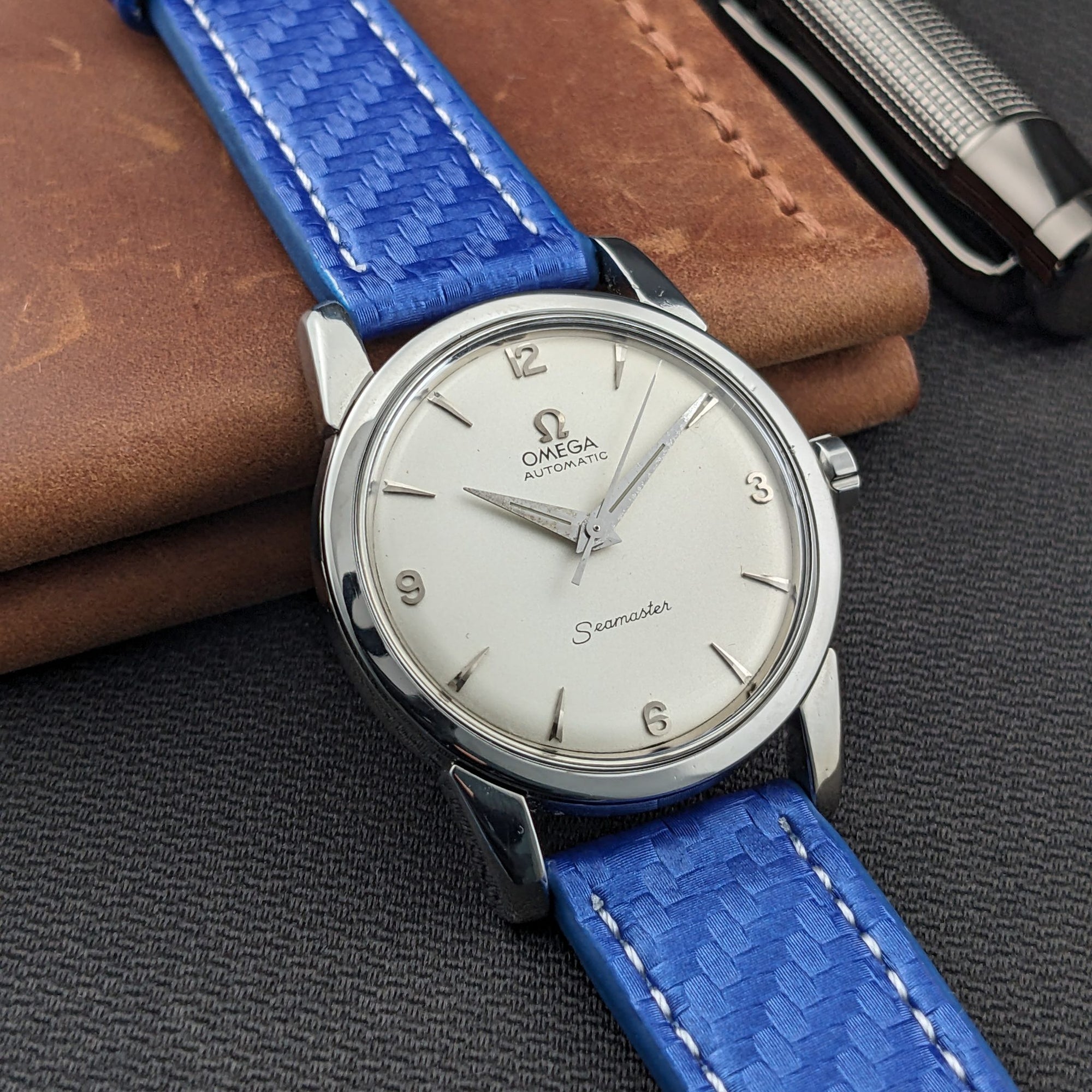 70 Years Old / Omega Seamaster / Ref 2846 4 SC / Vintage 1956 Watch / Cal 500 Movement / Serviced dial
