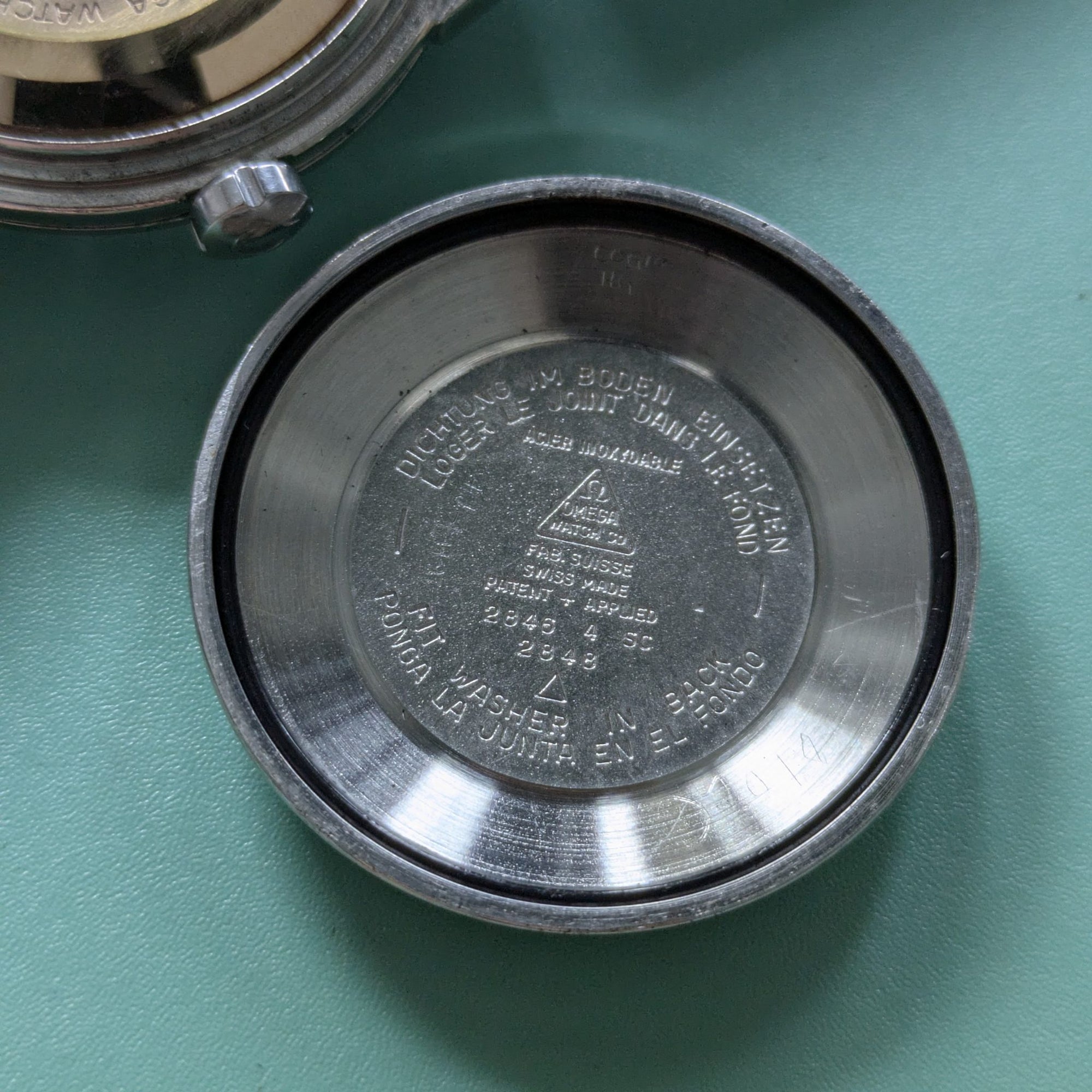 70 Years Old / Omega Seamaster / Ref 2846 4 SC / Vintage 1956 Watch / Cal 500 Movement / Serviced vintage watch
