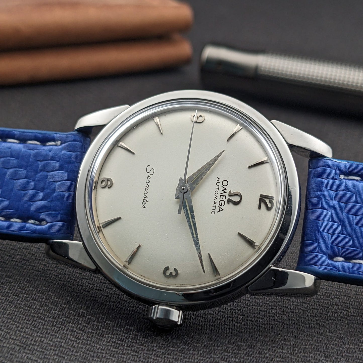 70 Years Old / Omega Seamaster / Ref 2846 4 SC / Vintage 1956 Watch / Cal 500 Movement / Serviced vintage watch