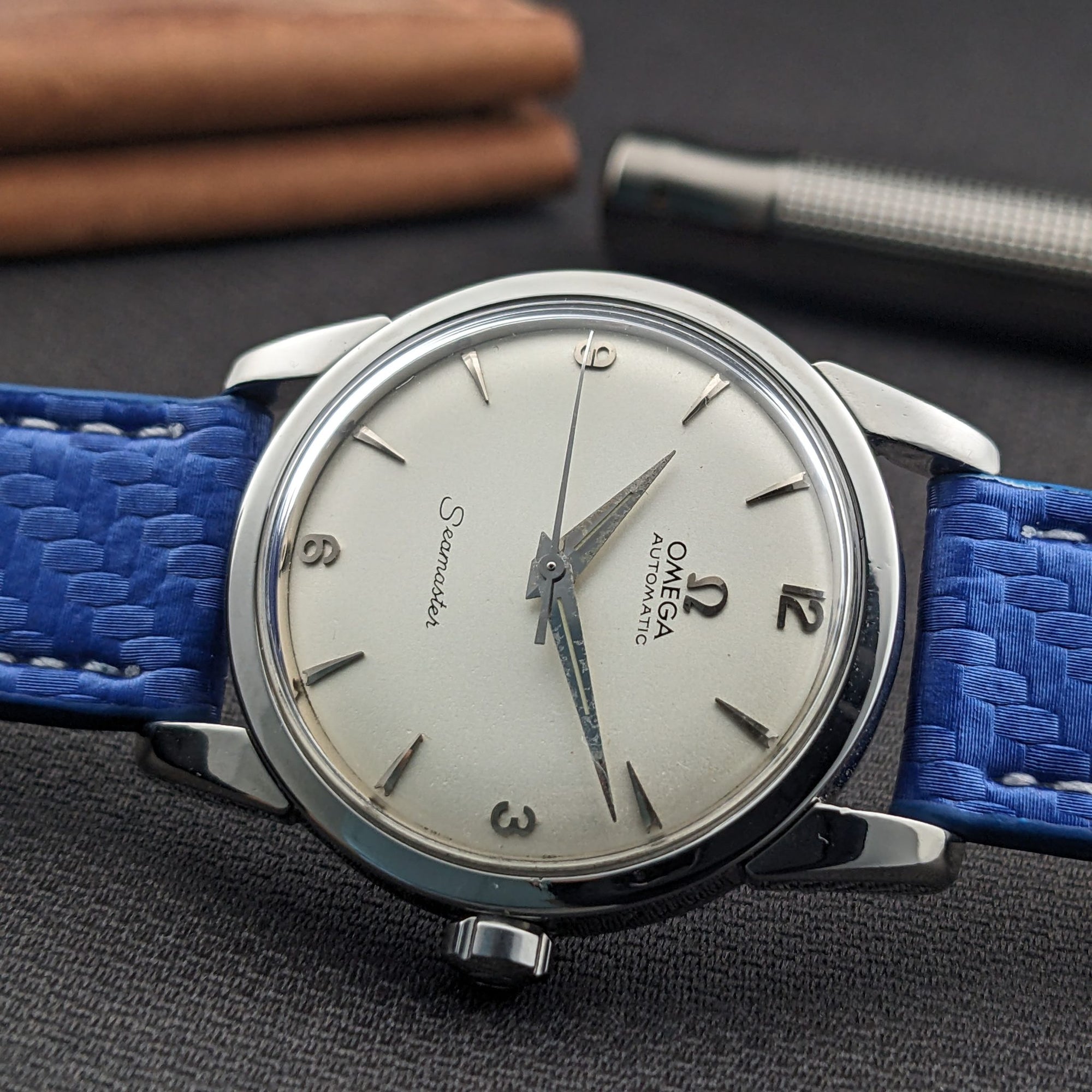 70 Years Old / Omega Seamaster / Ref 2846 4 SC / Vintage 1956 Watch / Cal 500 Movement / Serviced vintage watch