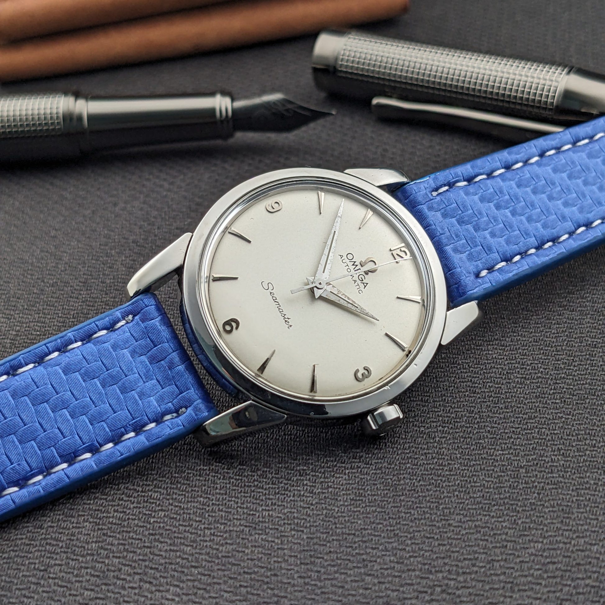 70 Years Old / Omega Seamaster / Ref 2846 4 SC / Vintage 1956 Watch / Cal 500 Movement / Serviced vintage watch