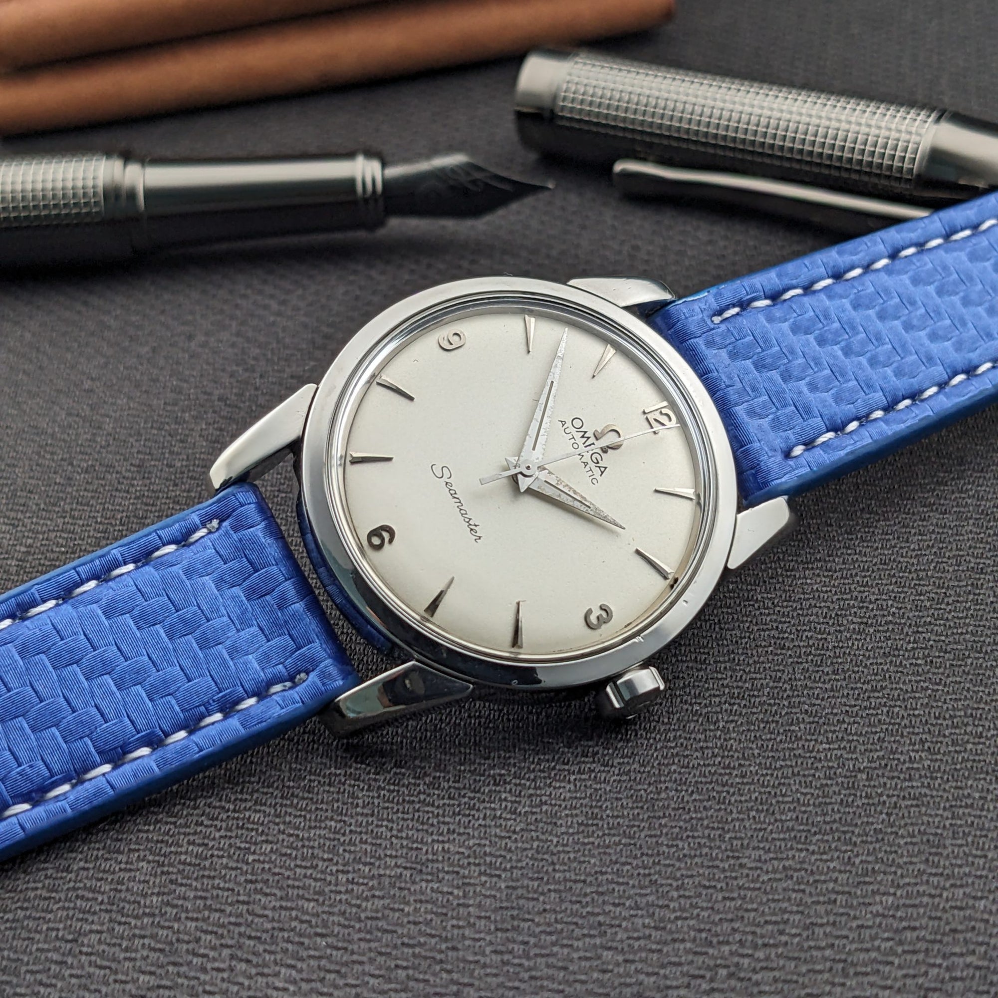 70 Years Old / Omega Seamaster / Ref 2846 4 SC / Vintage 1956 Watch / Cal 500 Movement / Serviced vintage watch