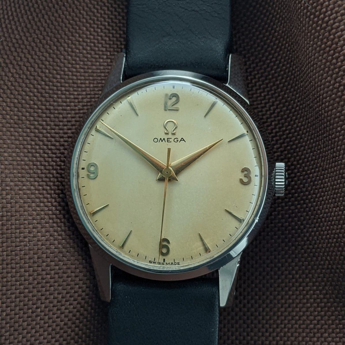 74 Years Old / Omega / Ref 2496 12 SC / Vintage 1952 Watch / Cal 283 Movement / Serviced vintage watch