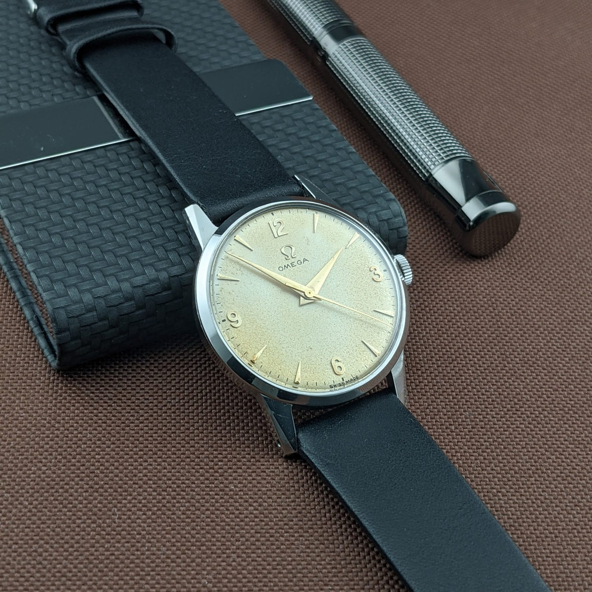 74 Years Old / Omega / Ref 2496 12 SC / Vintage 1952 Watch / Cal 283 Movement / Serviced vintage watch