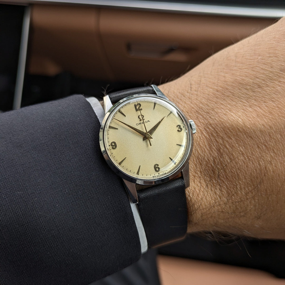 74 Years Old / Omega / Ref 2496 12 SC / Vintage 1952 Watch / Cal 283 Movement / Serviced vintage watch