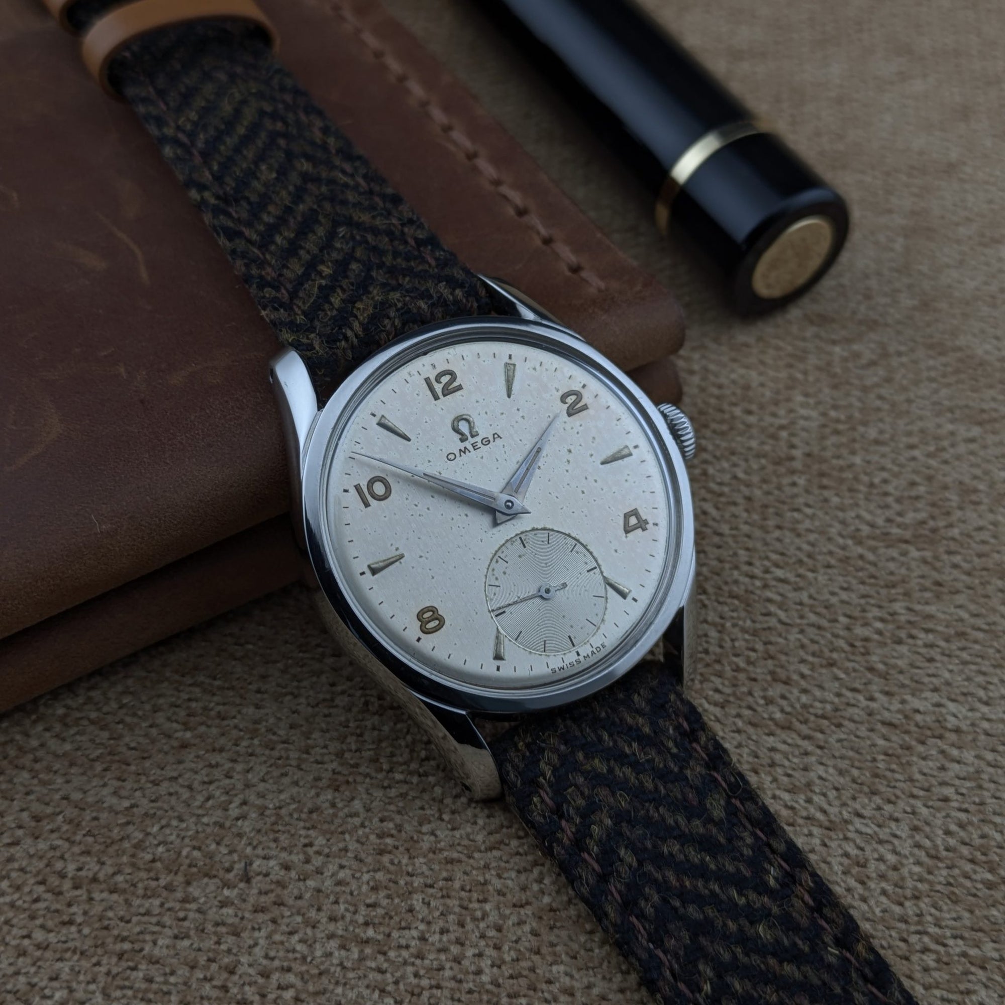 76 Years Old / Omega / Ref 2639-1 / Vintage 1950 Watch / Cal 265 Movement / Serviced vintage watch