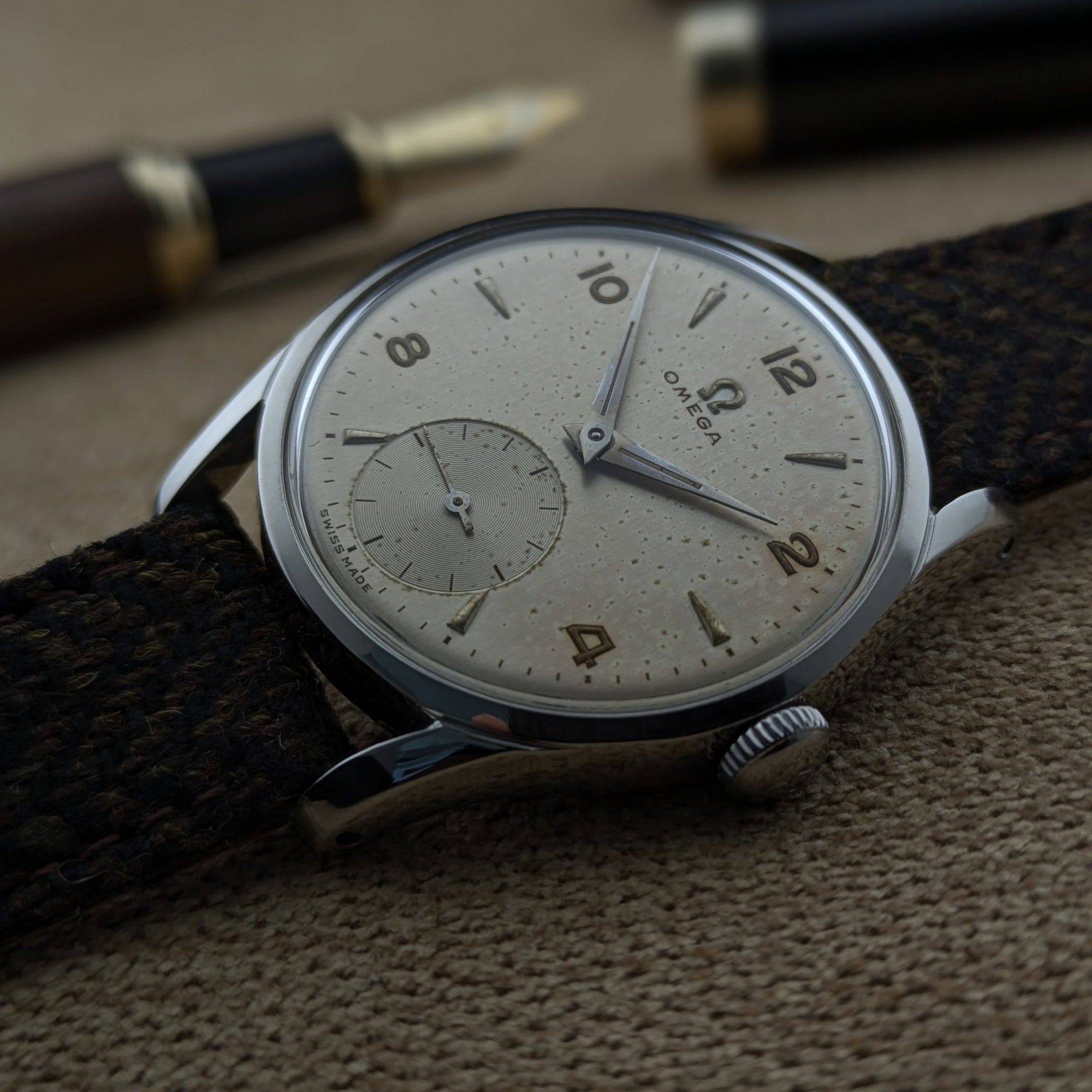76 Years Old / Omega / Ref 2639-1 / Vintage 1950 Watch / Cal 265 Movement / Serviced vintage watch
