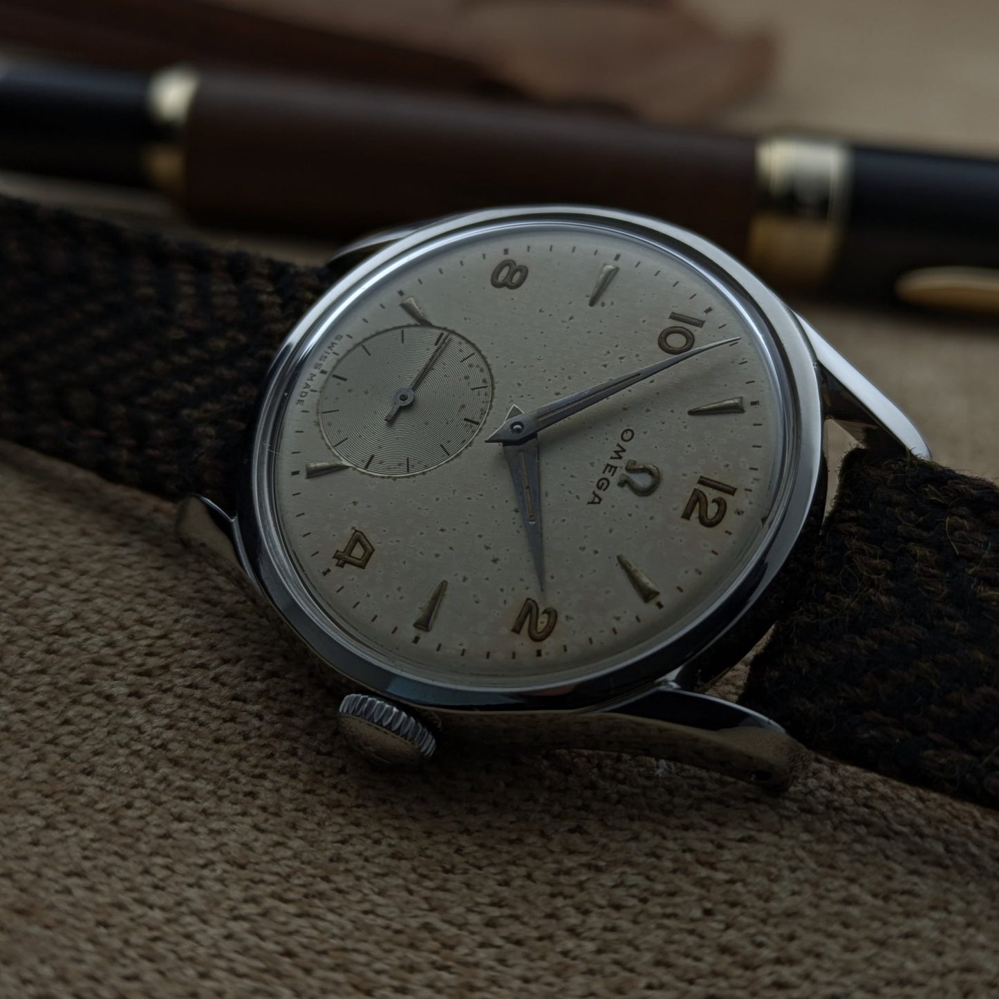 76 Years Old / Omega / Ref 2639-1 / Vintage 1950 Watch / Cal 265 Movement / Serviced vintage watch