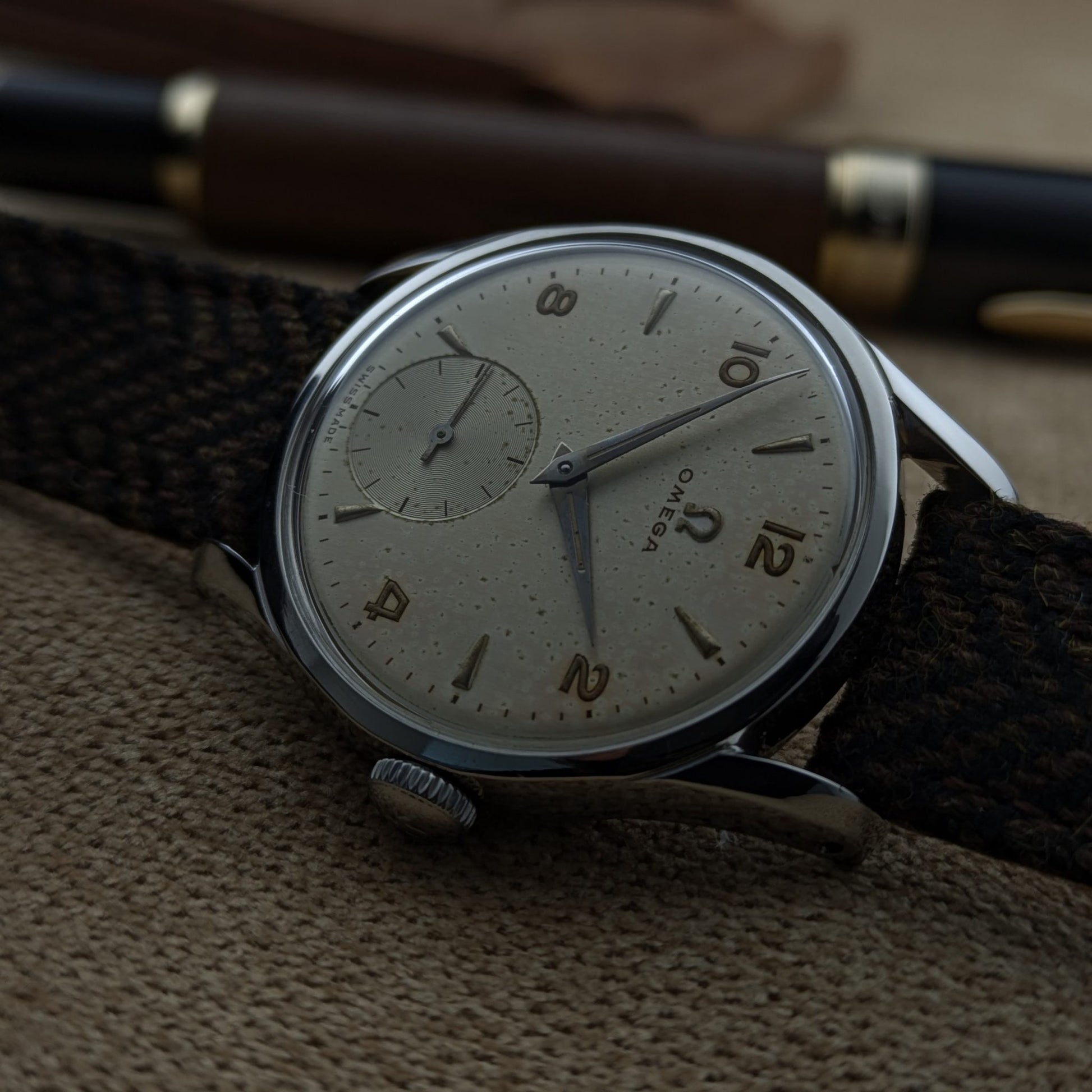 76 Years Old / Omega / Ref 2639-1 / Vintage 1950 Watch / Cal 265 Movement / Serviced vintage watch