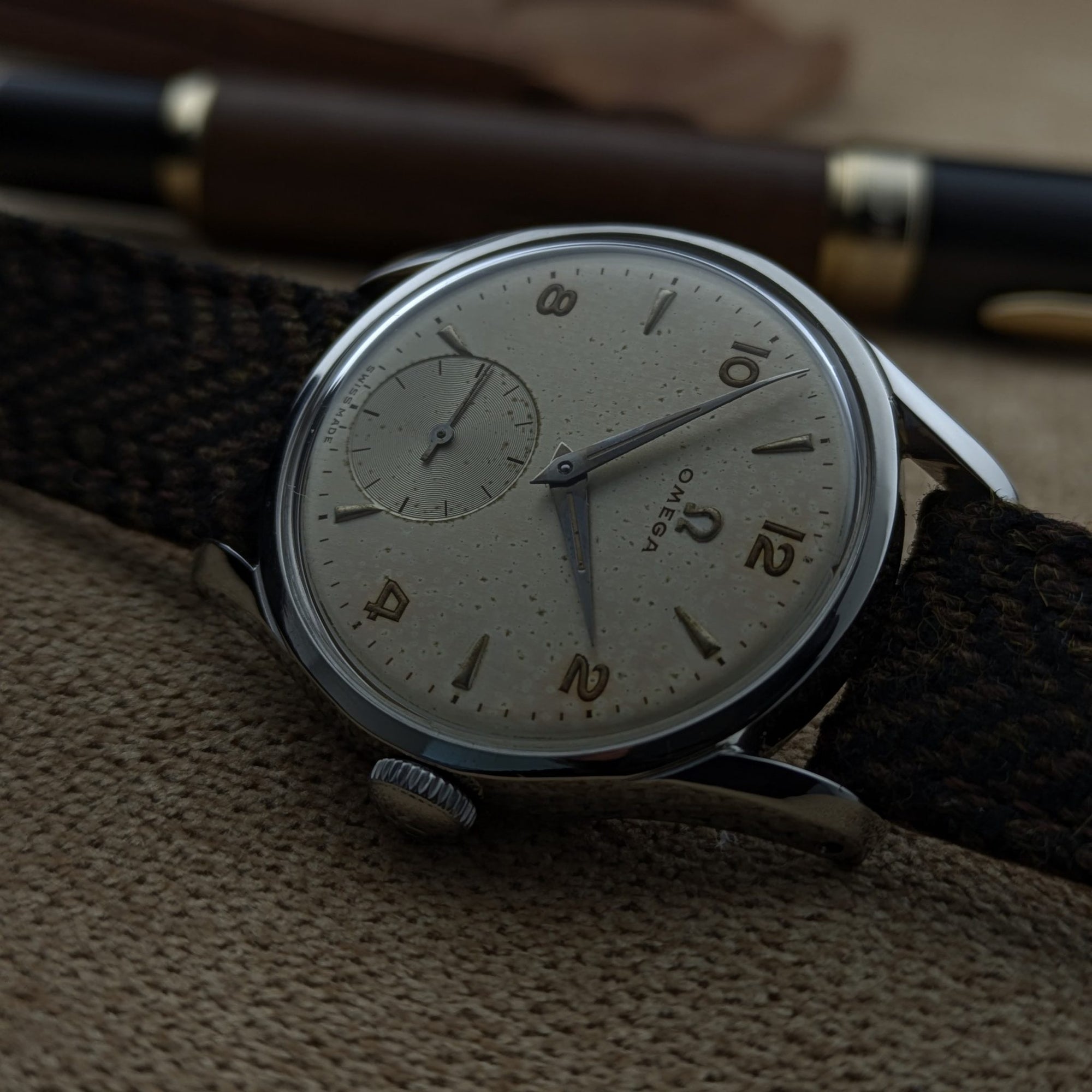 76 Years Old / Omega / Ref 2639-1 / Vintage 1950 Watch / Cal 265 Movement / Serviced vintage watch