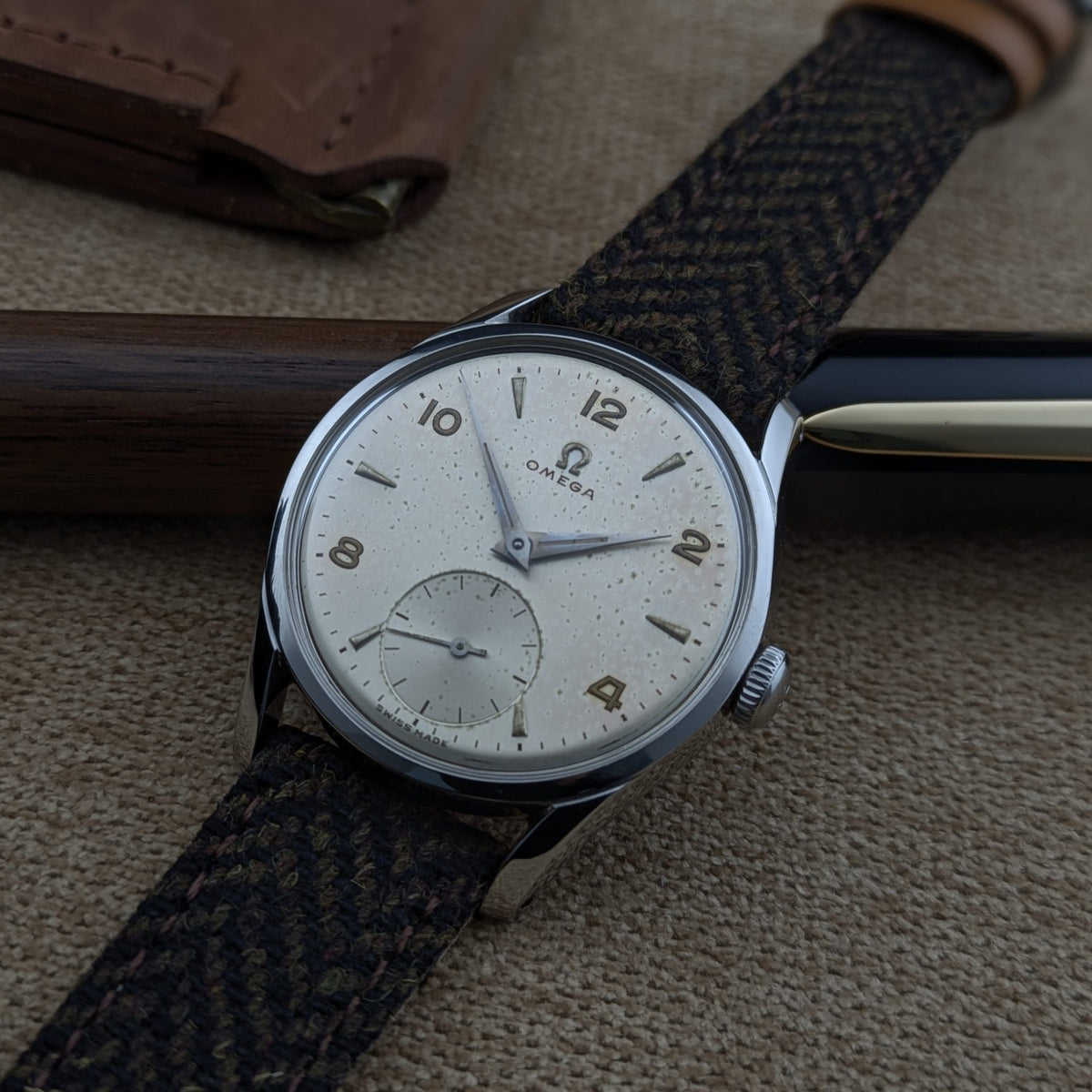 76 Years Old / Omega / Ref 2639-1 / Vintage 1950 Watch / Cal 265 Movement / Serviced vintage watch