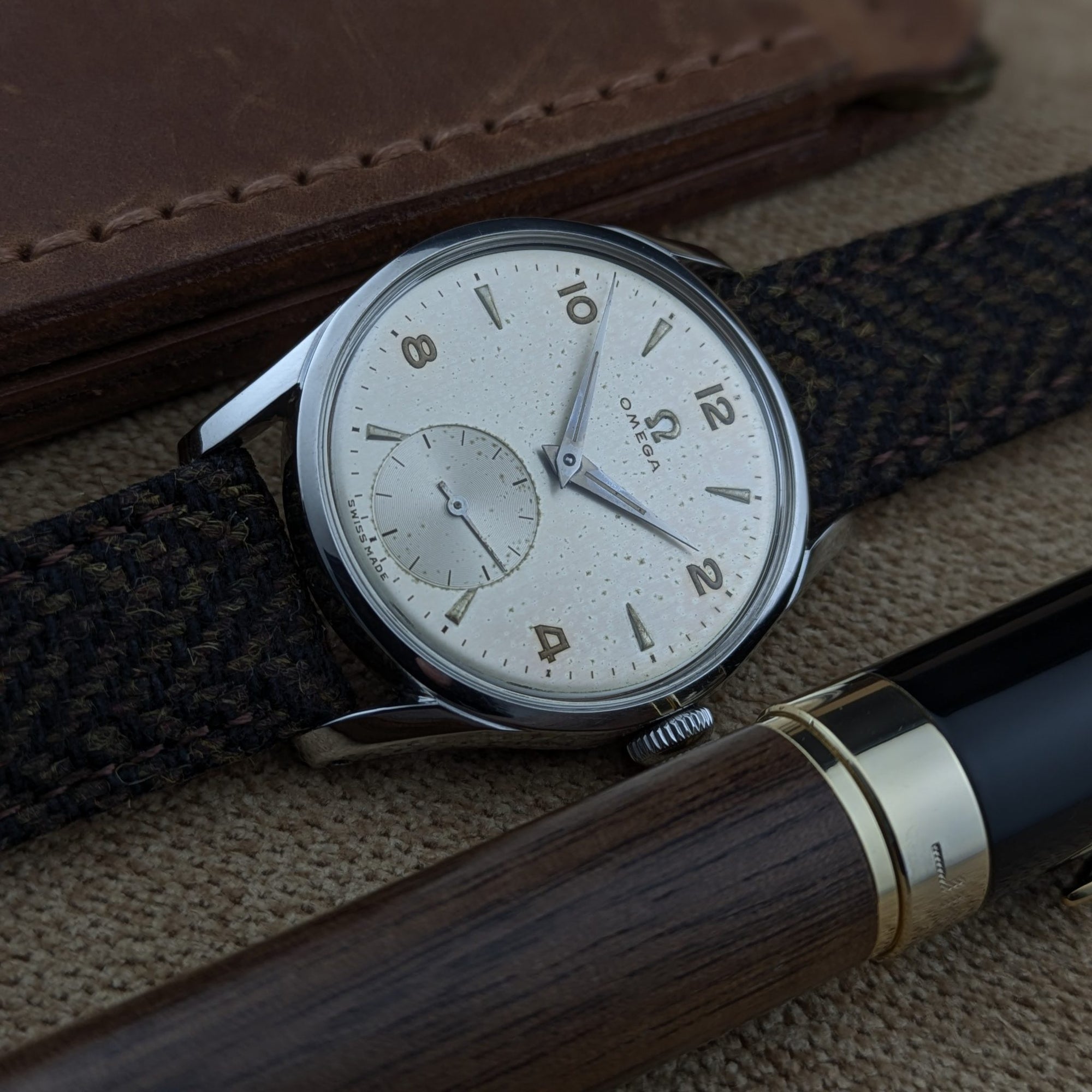 76 Years Old / Omega / Ref 2639-1 / Vintage 1950 Watch / Cal 265 Movement / Serviced vintage watch
