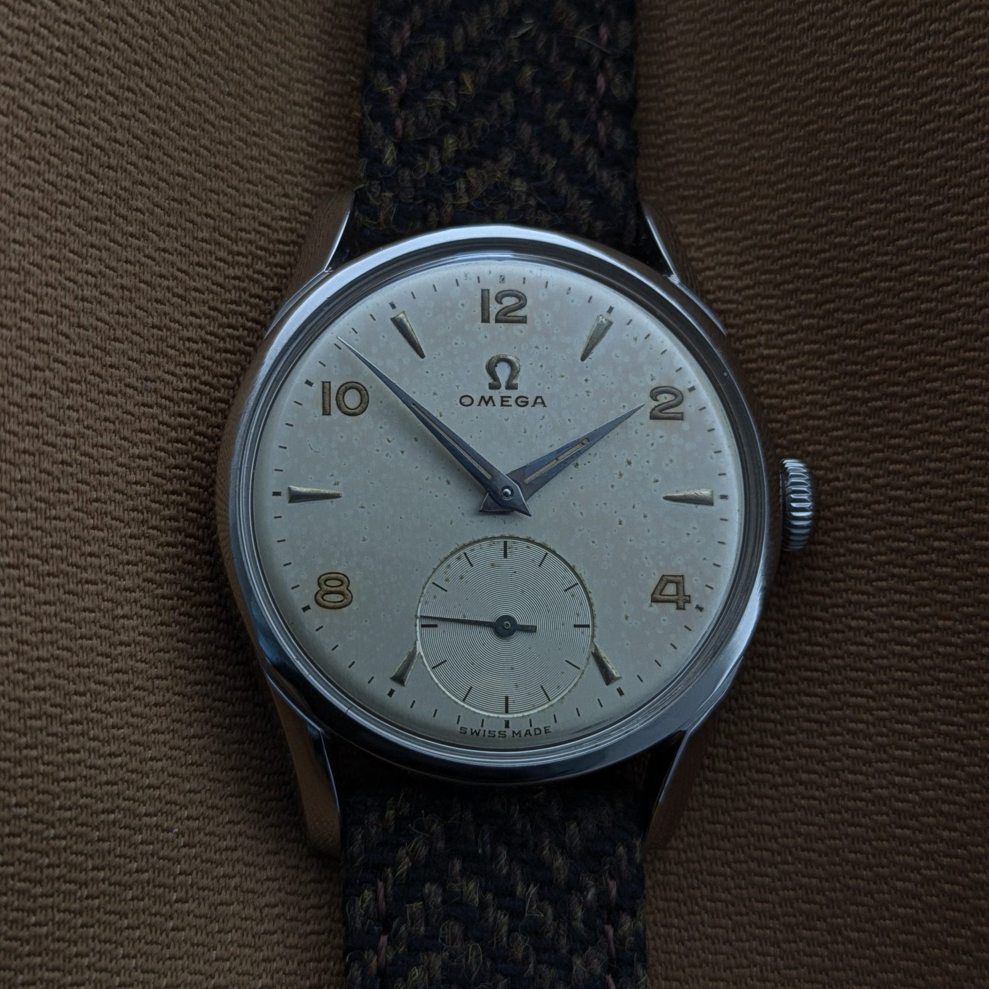 76 Years Old / Omega / Ref 2639-1 / Vintage 1950 Watch / Cal 265 Movement / Serviced vintage watch