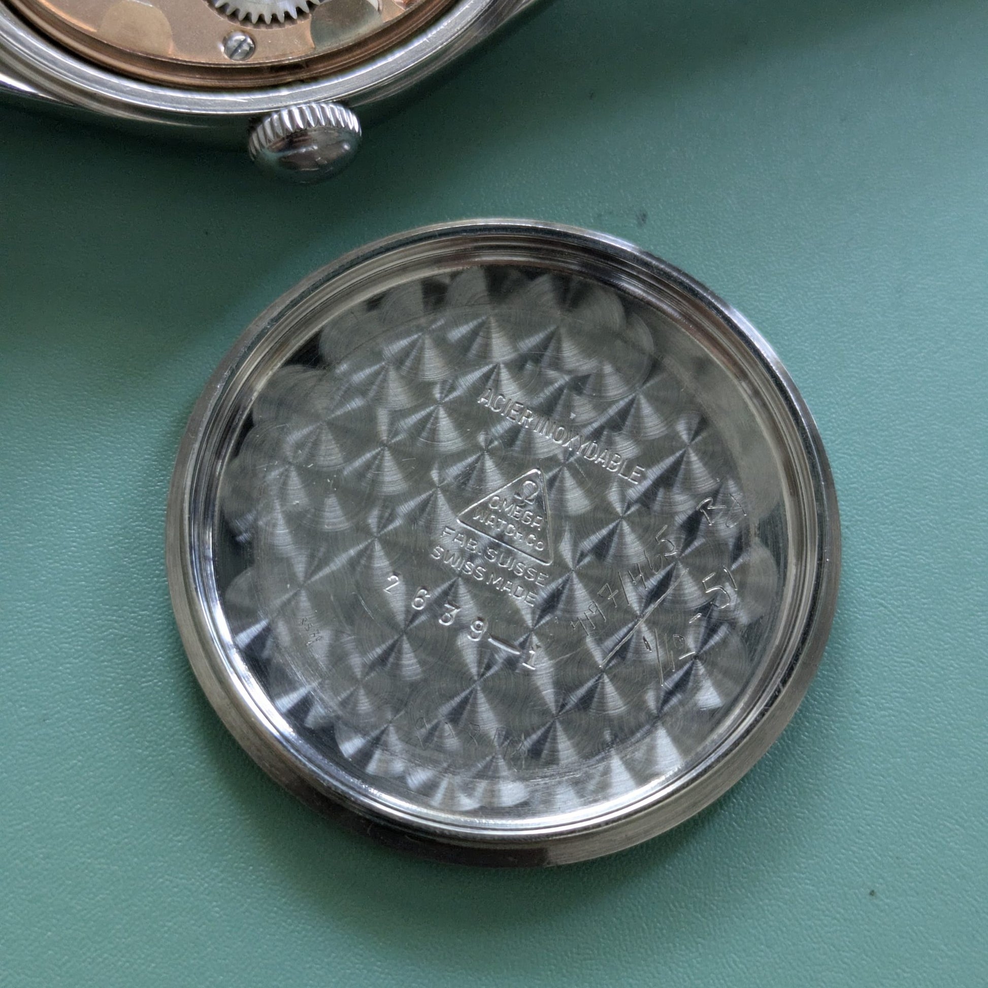 76 Years Old / Omega / Ref 2639-1 / Vintage 1950 Watch / Cal 265 Movement / Serviced vintage watch