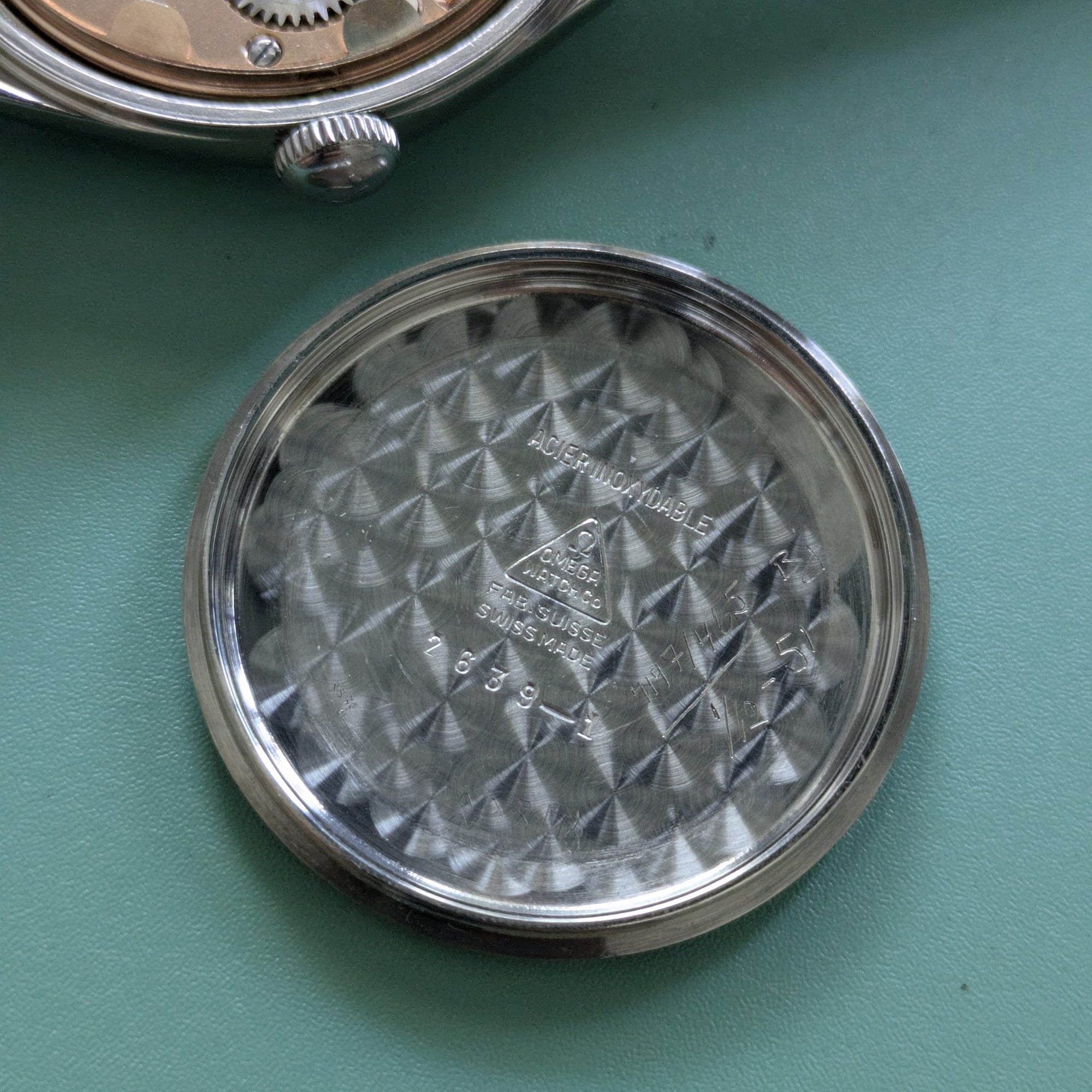 76 Years Old / Omega / Ref 2639-1 / Vintage 1950 Watch / Cal 265 Movement / Serviced vintage watch