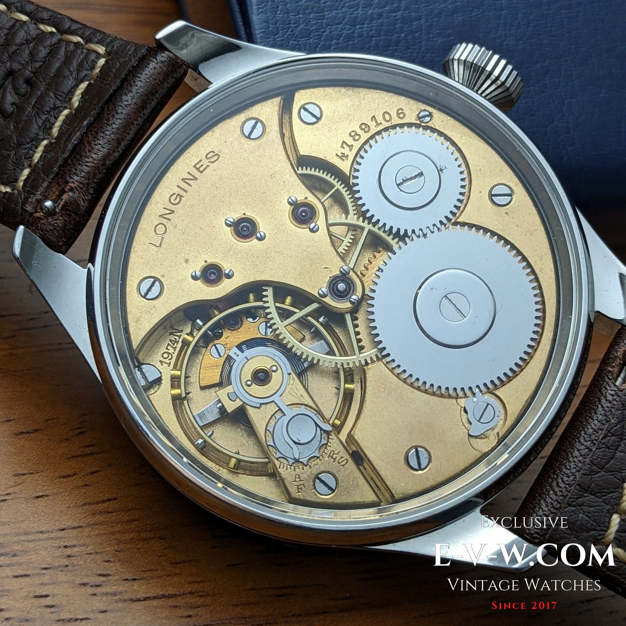 Longines Jumbo | Movimento per orologio da tasca | Cal. 19.74N | Antico 1928 | Revisionato