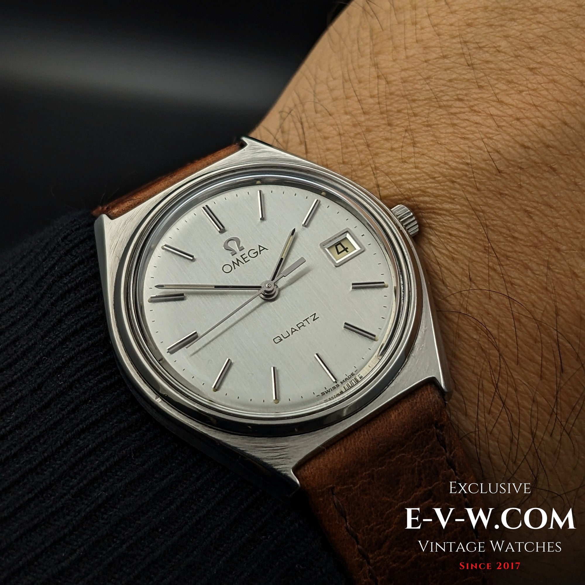 Orologio Omega al quarzo vintage di 46 anni / Rif. 1960122 / Cal. 1317 / Vintage 1978