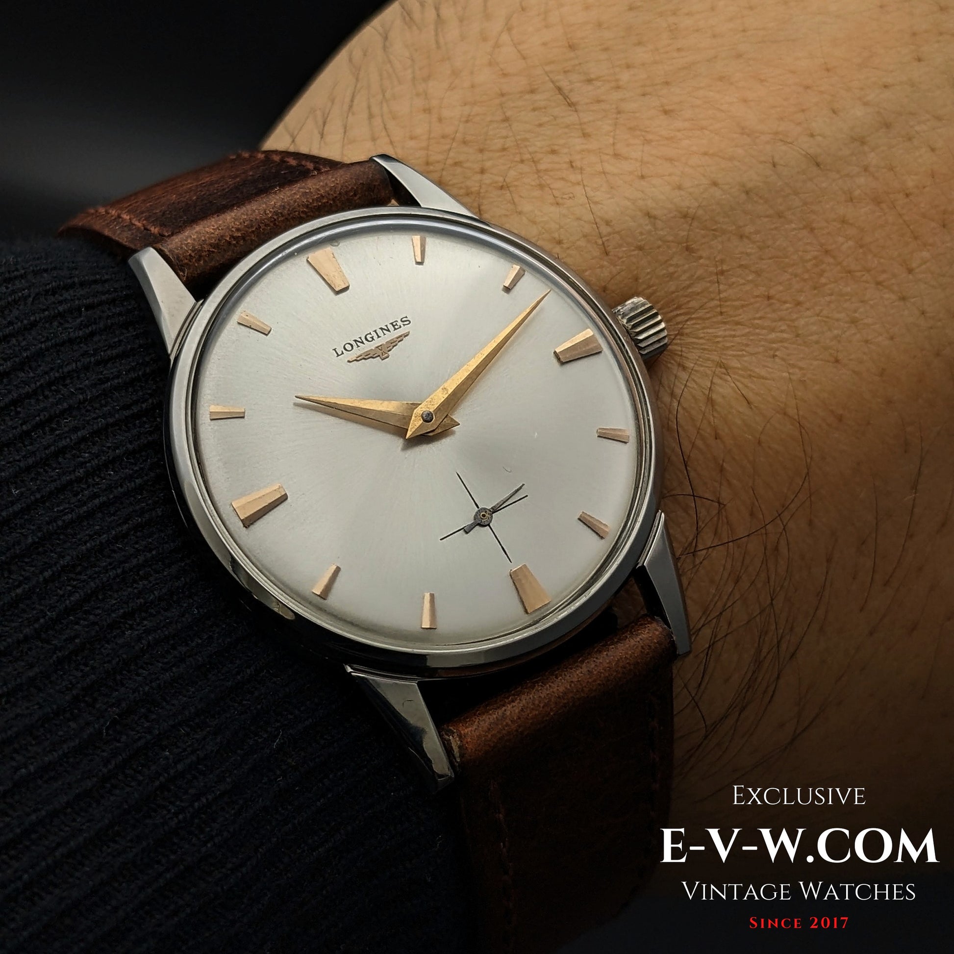 63 Years Old Vintage Longines Classic Calatrava / Ref. 8888 / Cal. 30L / Vintage 1961