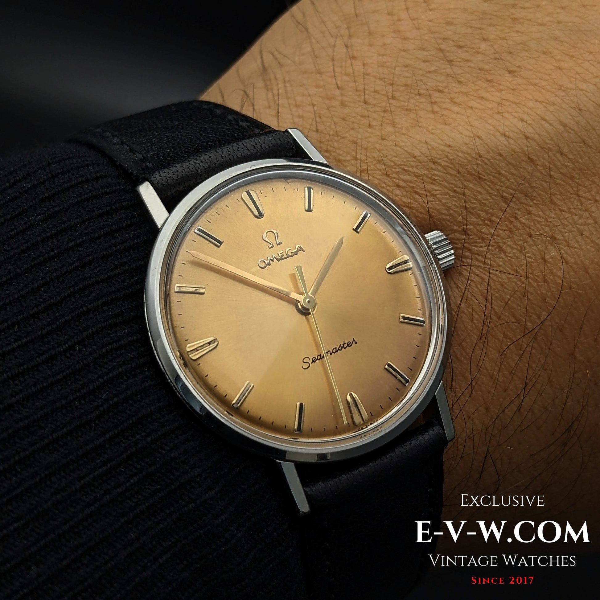 62 Years Old Vintage Omega Seamaster / Ref. 14775-2SC / Cal. 600 / Vintage 1962