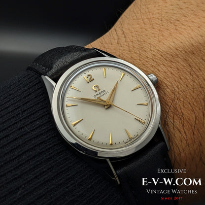 70 Years Old Vintage Omega AUTOMATIC / Ref. 2802-1SC / Cal. 471 / Vintage 1954